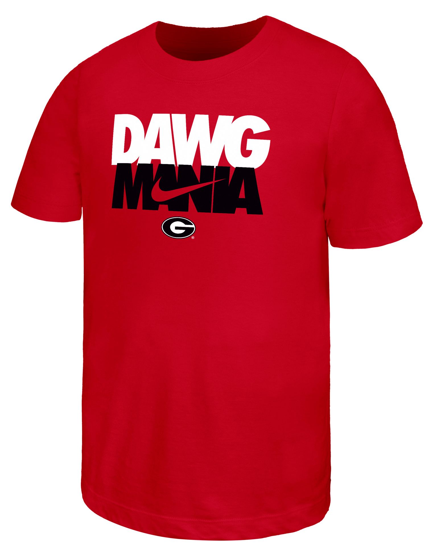 Nike Youth Georgia Bulldogs Red Cotton Core Madness T-Shirt