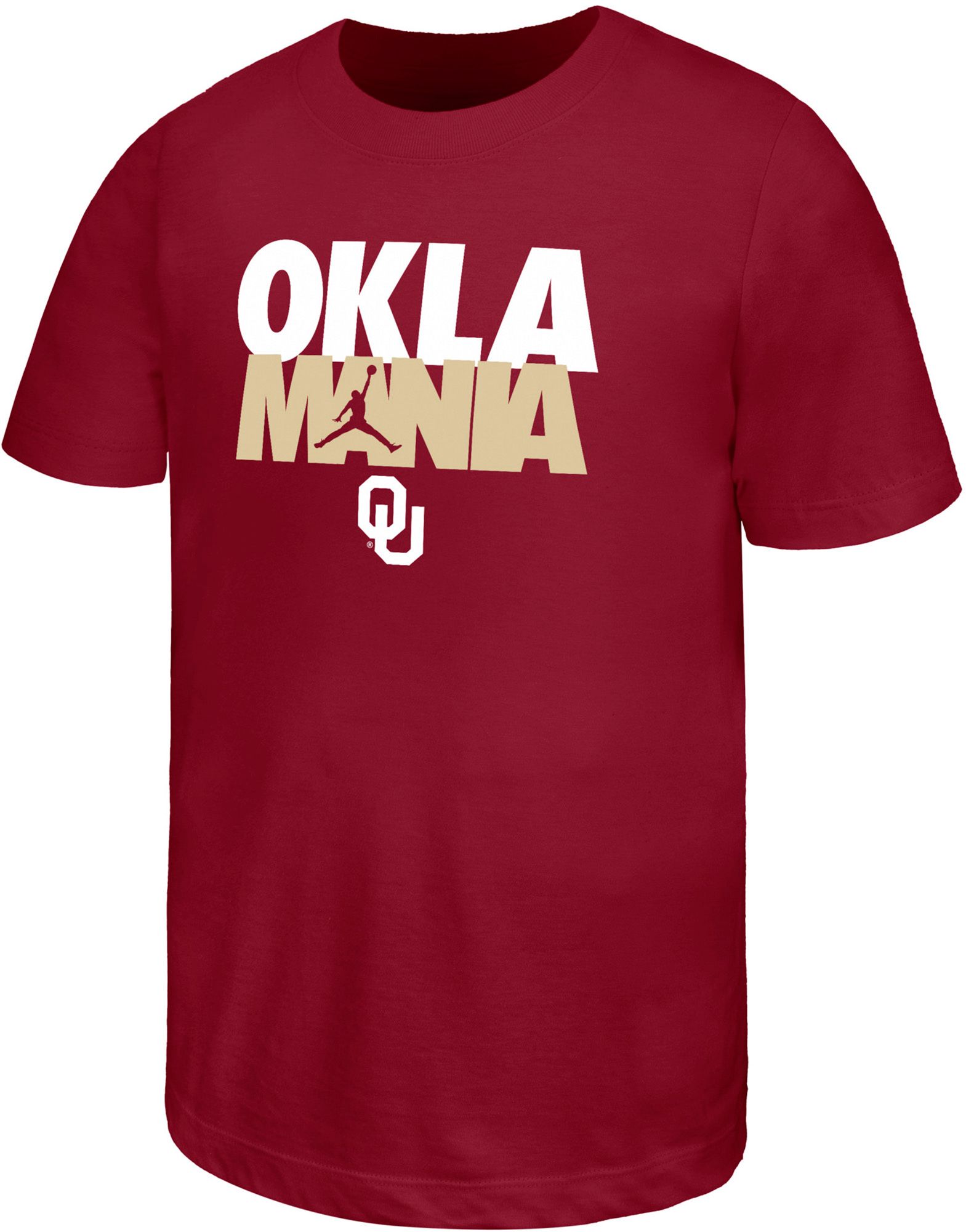 Nike Youth Oklahoma Sooners Crimson Core Cotton T-Shirt