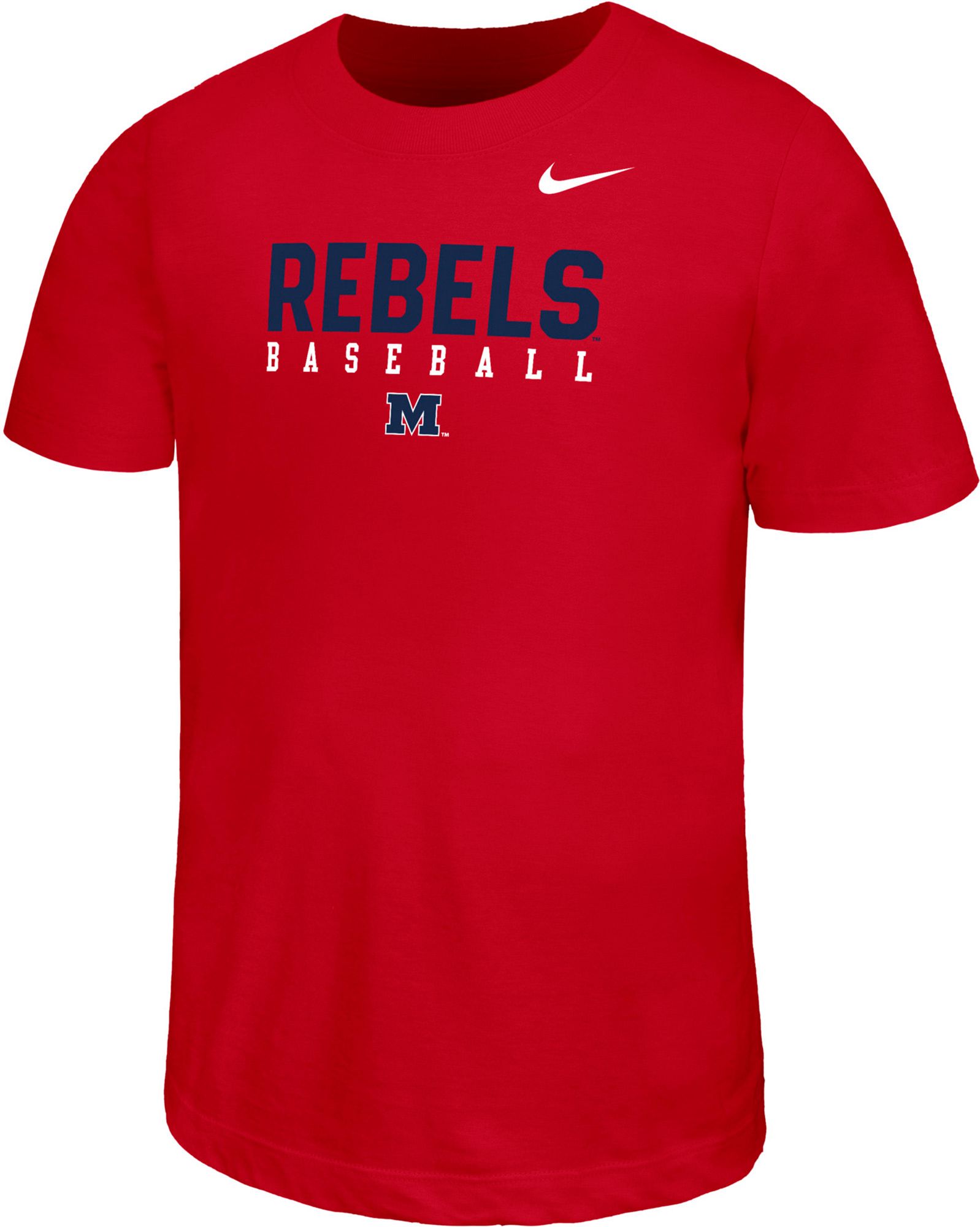 Nike Youth Ole Miss Rebels Red Legend T-Shirt