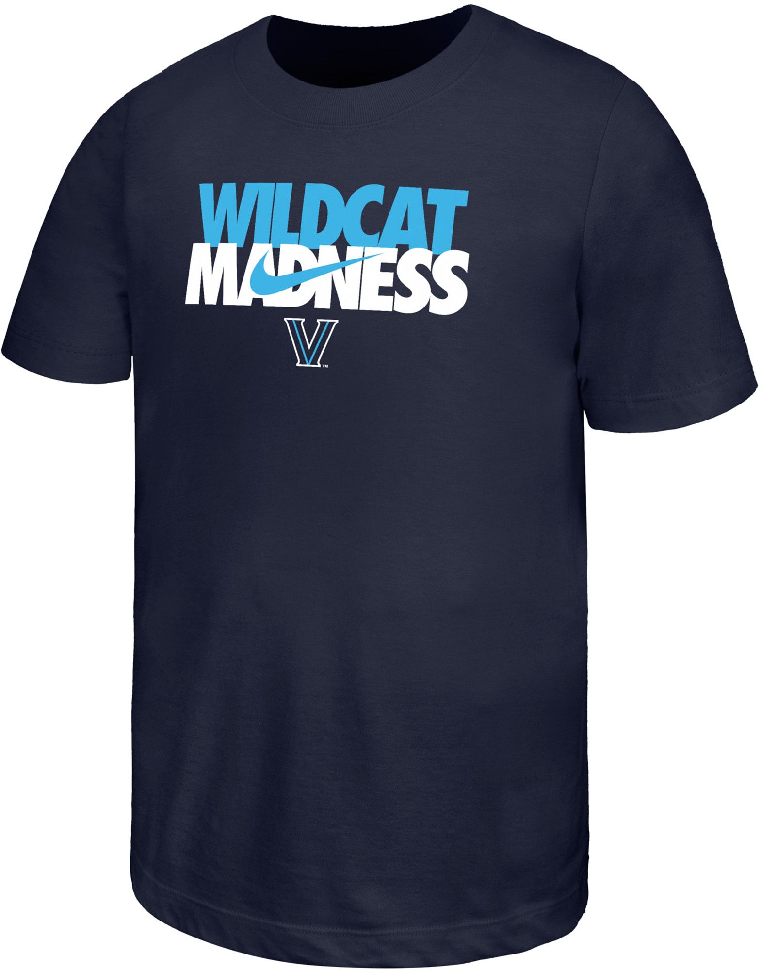 Nike Youth Villanova Wildcats Navy Core Cotton T-Shirt