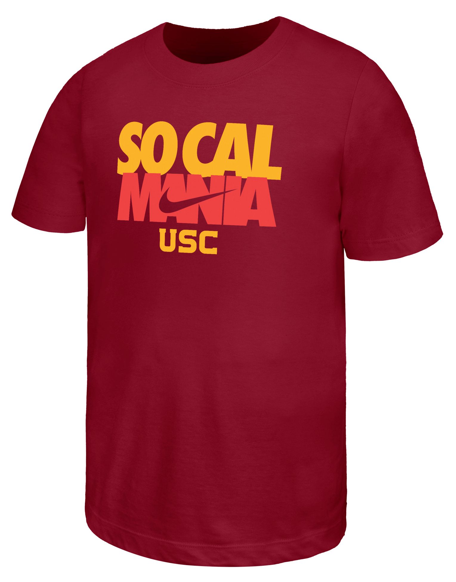 Nike Youth USC Trojans Crimson Cotton Core Madness T-Shirt