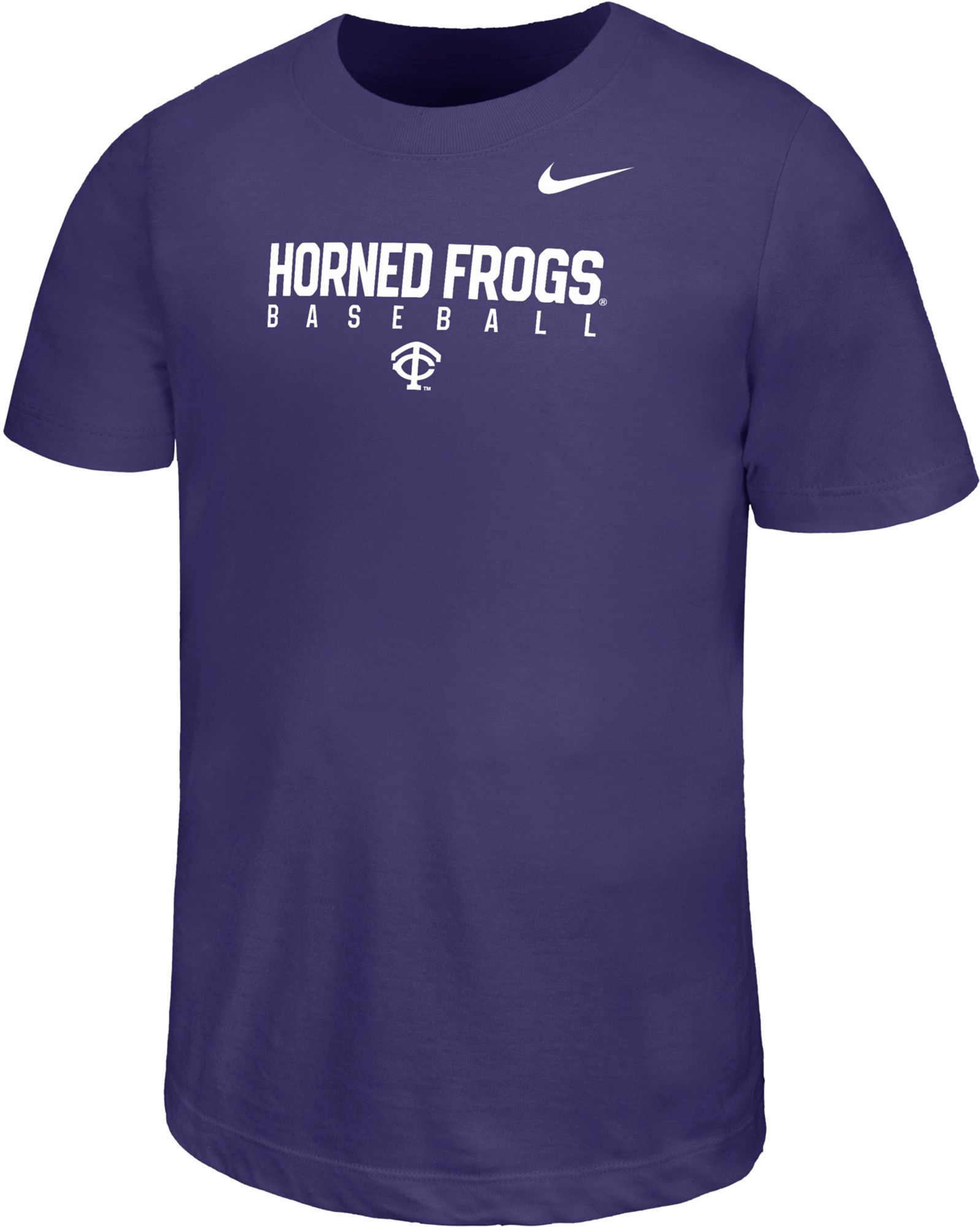 Nike Youth TCU Horned Frogs Purple Legend T-Shirt