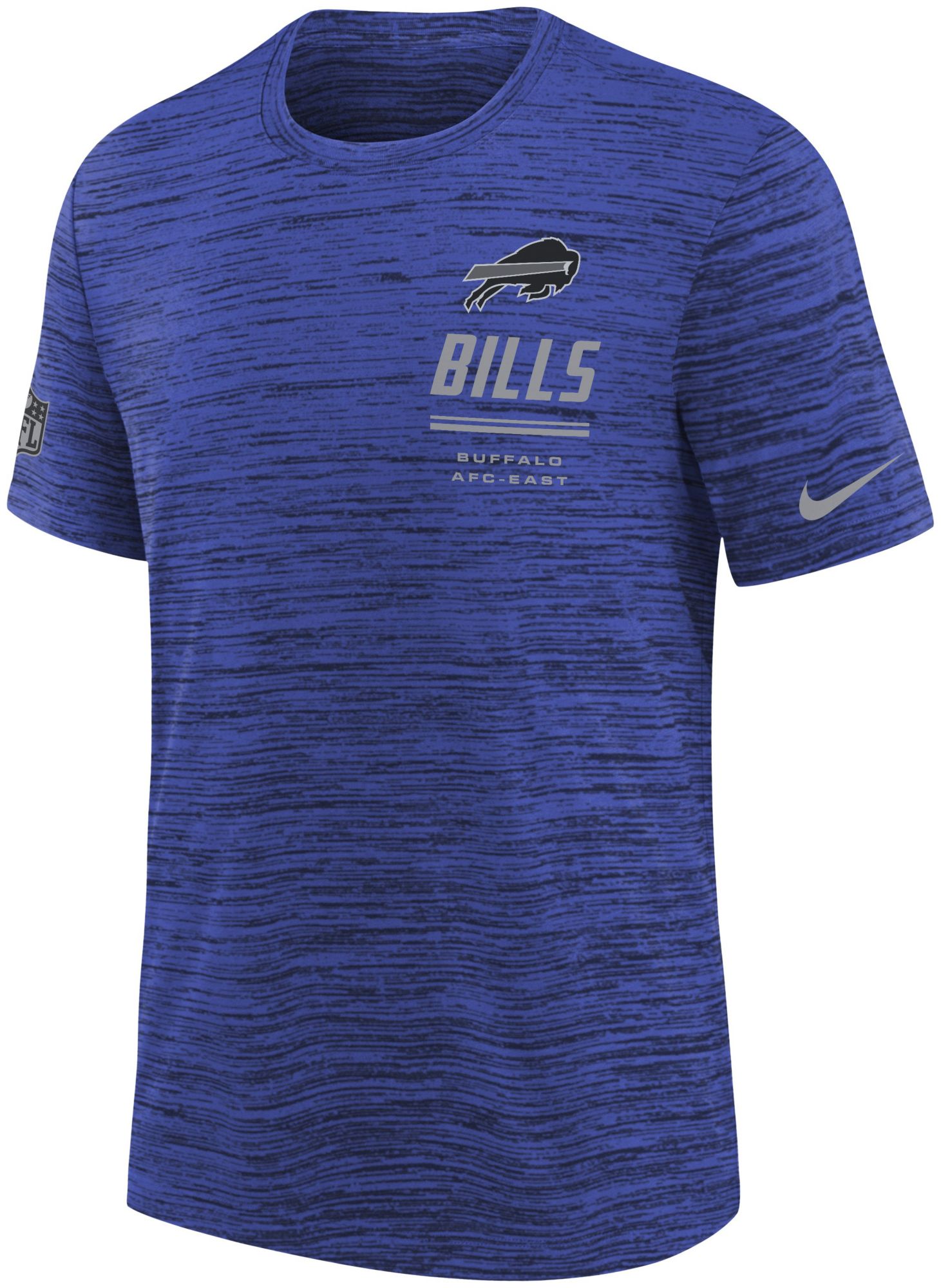 Nike Youth Buffalo Bills Royal Sideline Velocity T-Shirt