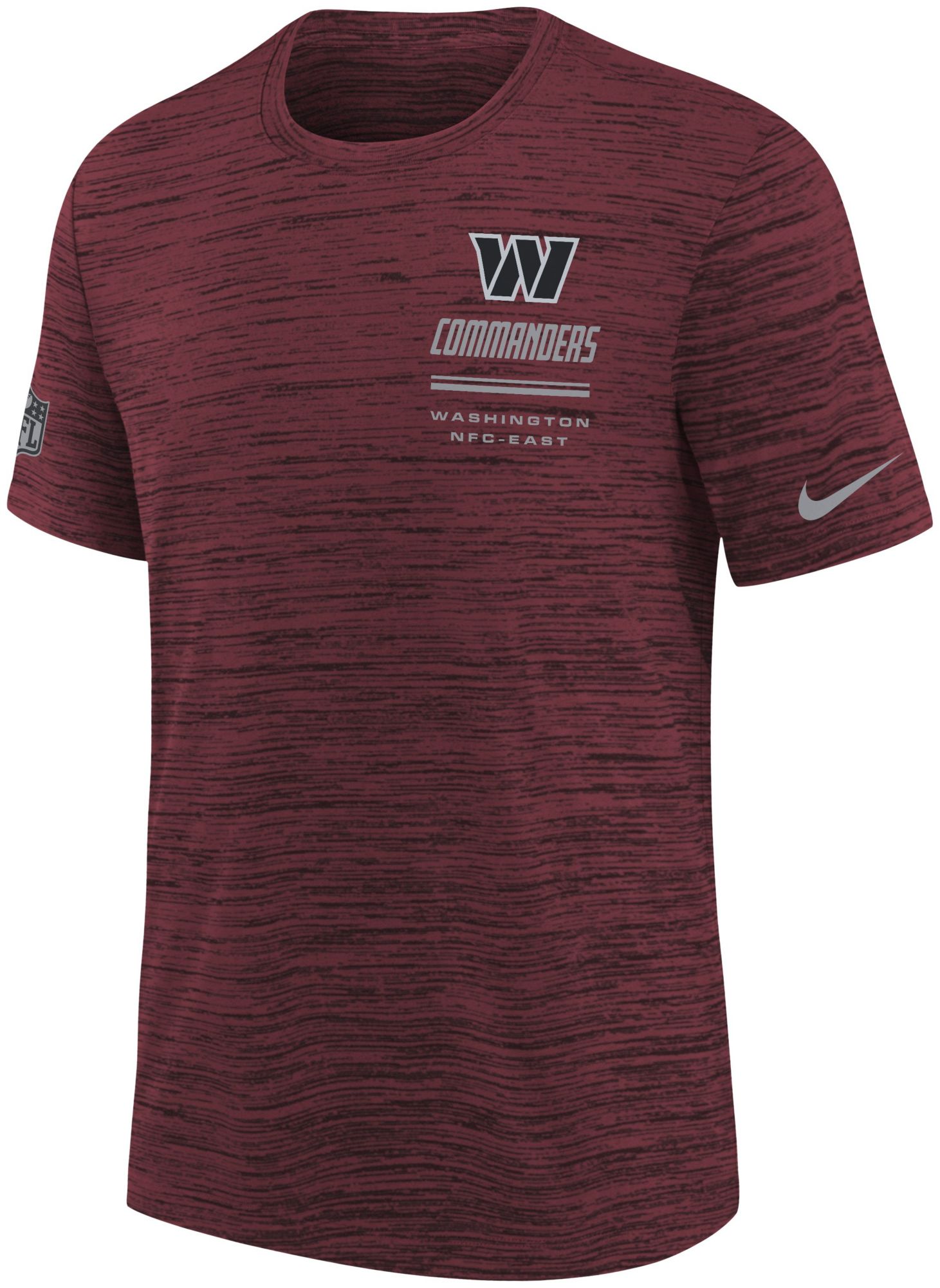 Nike Youth Washington Commanders Red Sideline Velocity T-Shirt