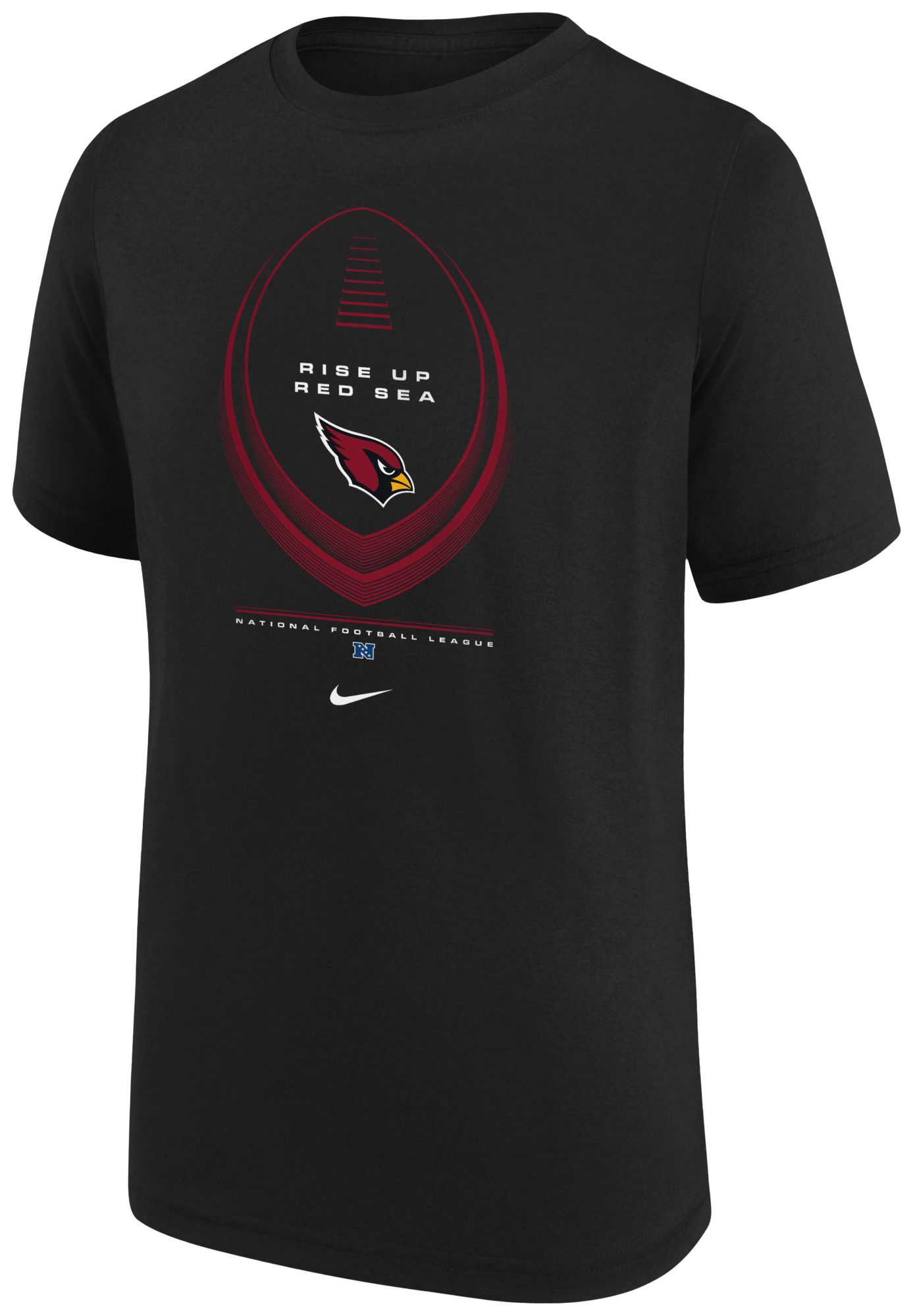 Nike Youth Arizona Cardinals Black Legend Icon T-Shirt