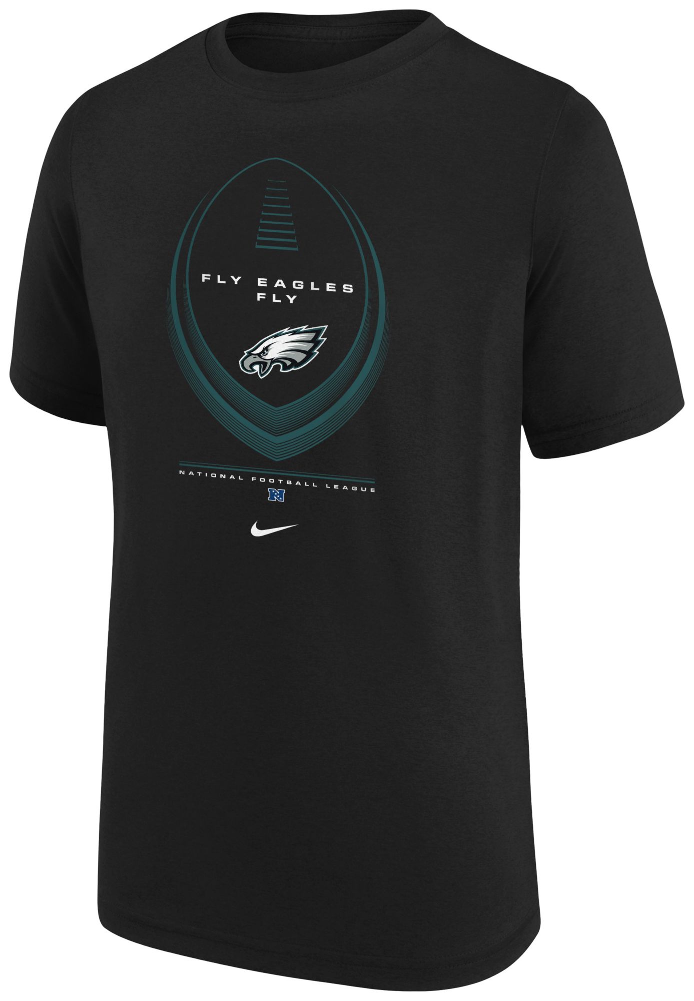 Nike Youth Philadelphia Eagles Black Legend Icon T-Shirt