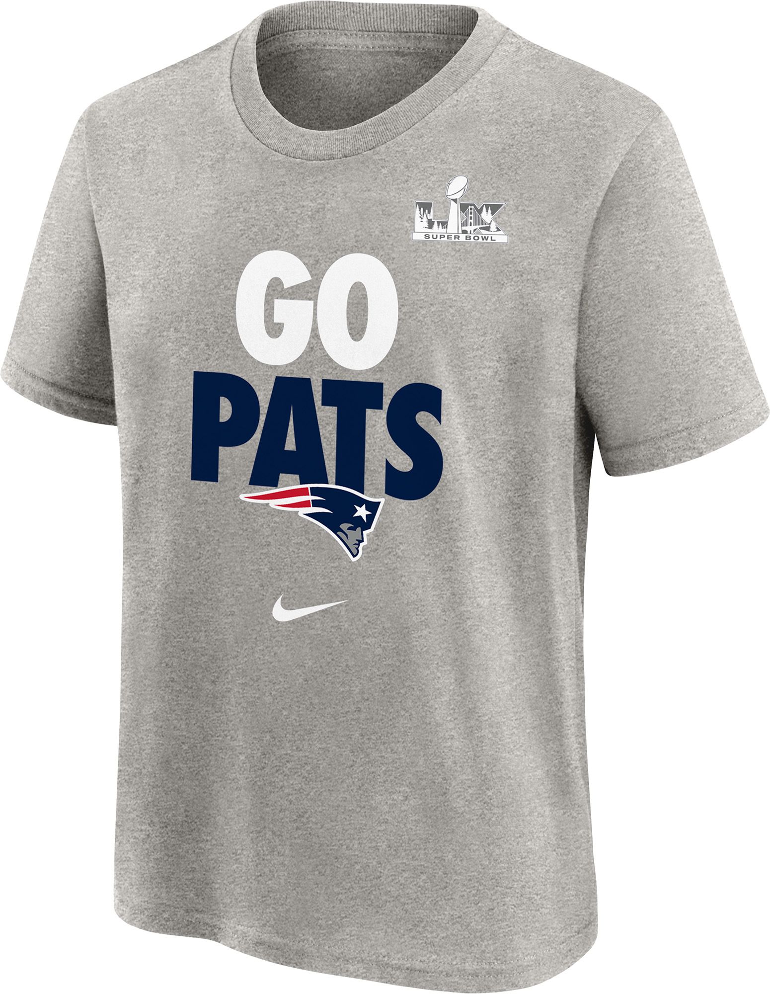 Nike Youth 2025-26 AFC Champions New England Patriots Local T-Shirt