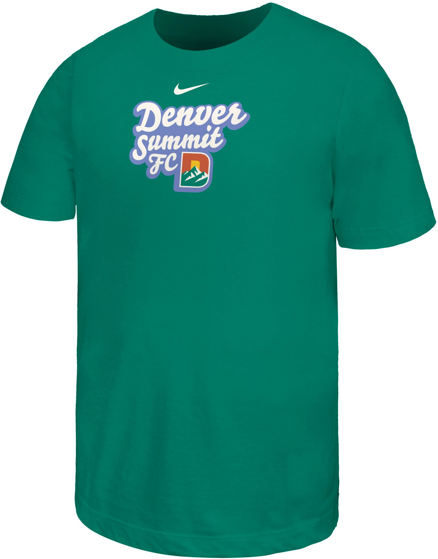 Nike Youth Denver Summit FC 2026 Green Bubbly T-Shirt