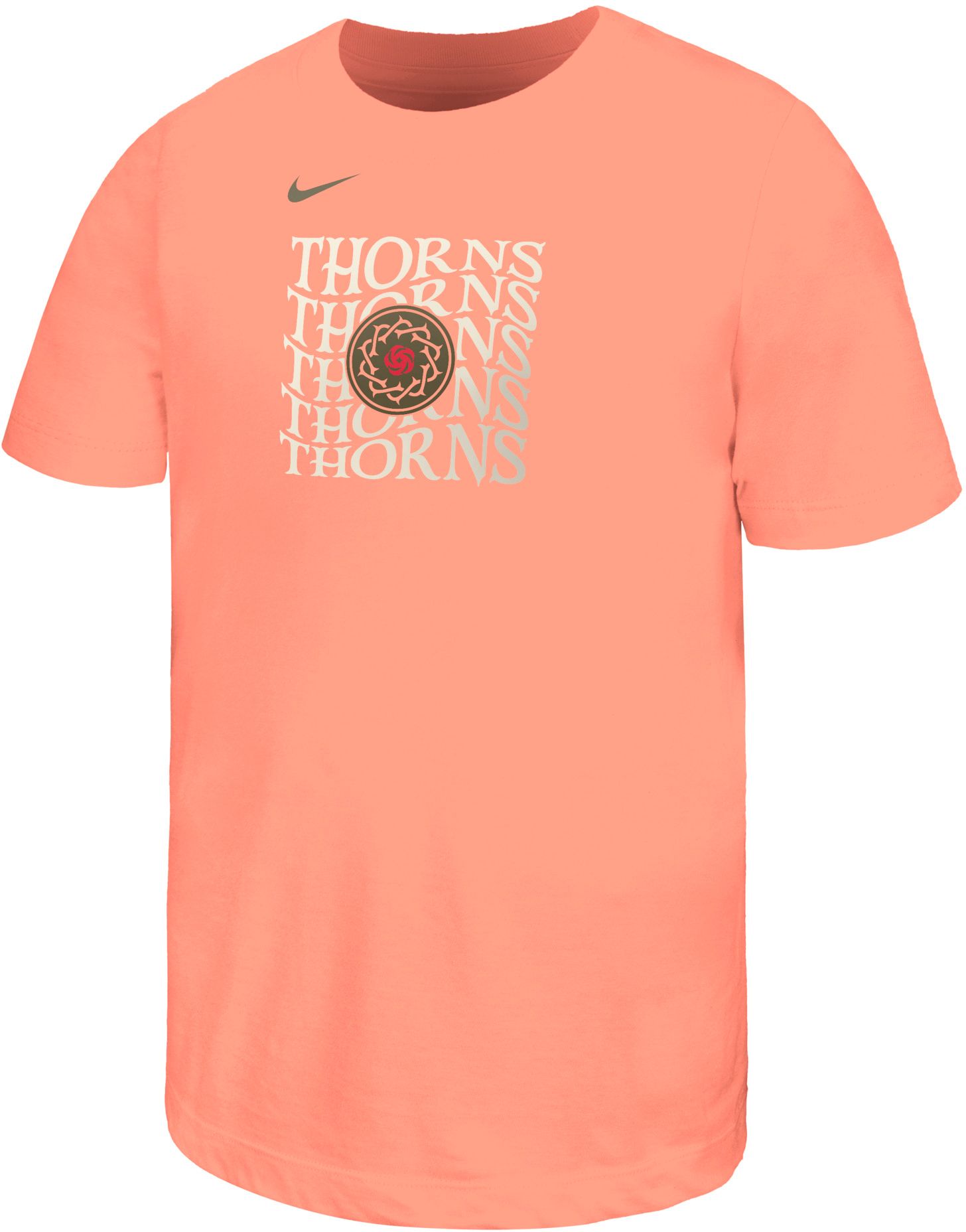Nike Youth Portland Thorns 2026 Red Bubbly T-Shirt