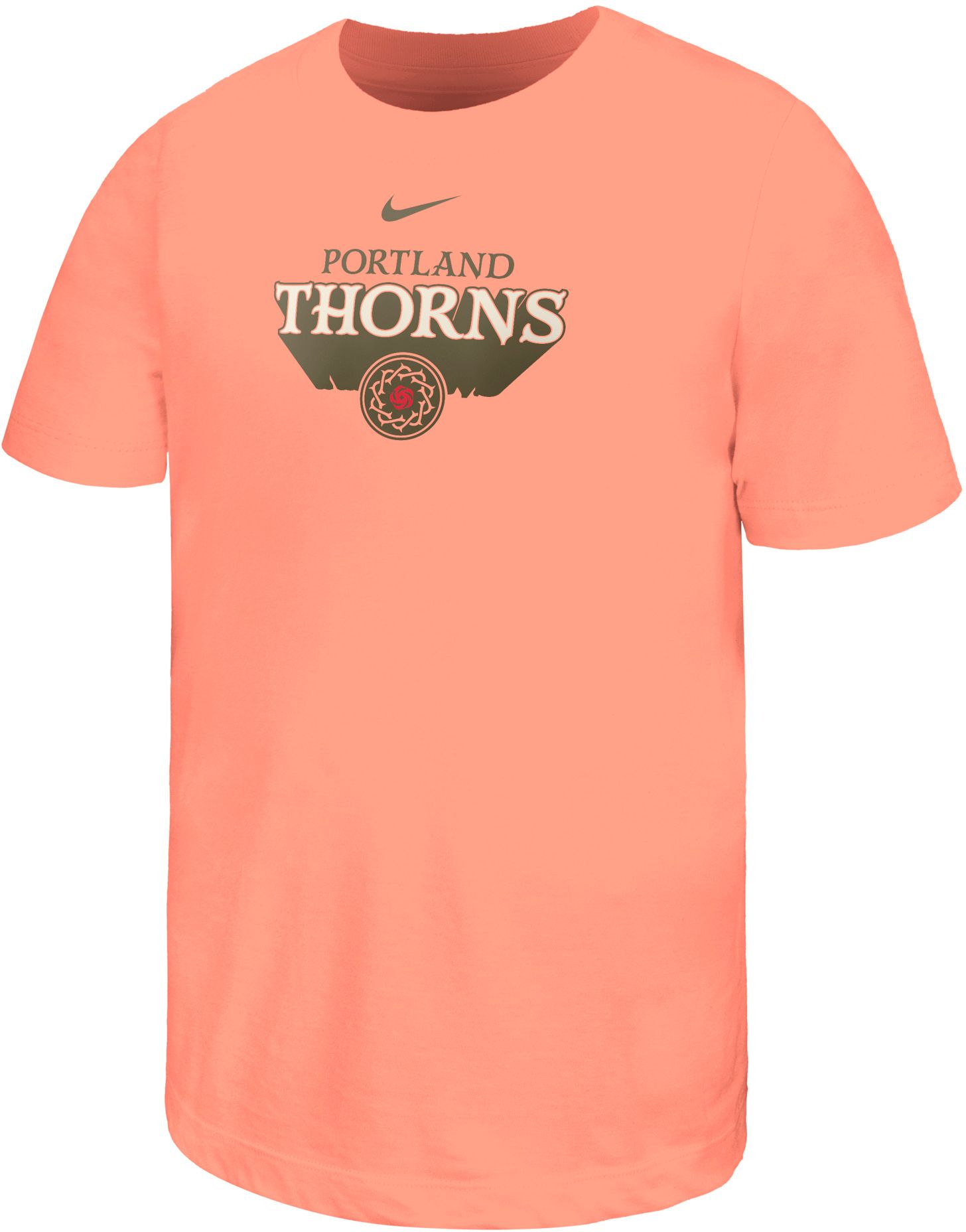 Nike Youth Portland Thorns 2026 Red Shout It T-Shirt