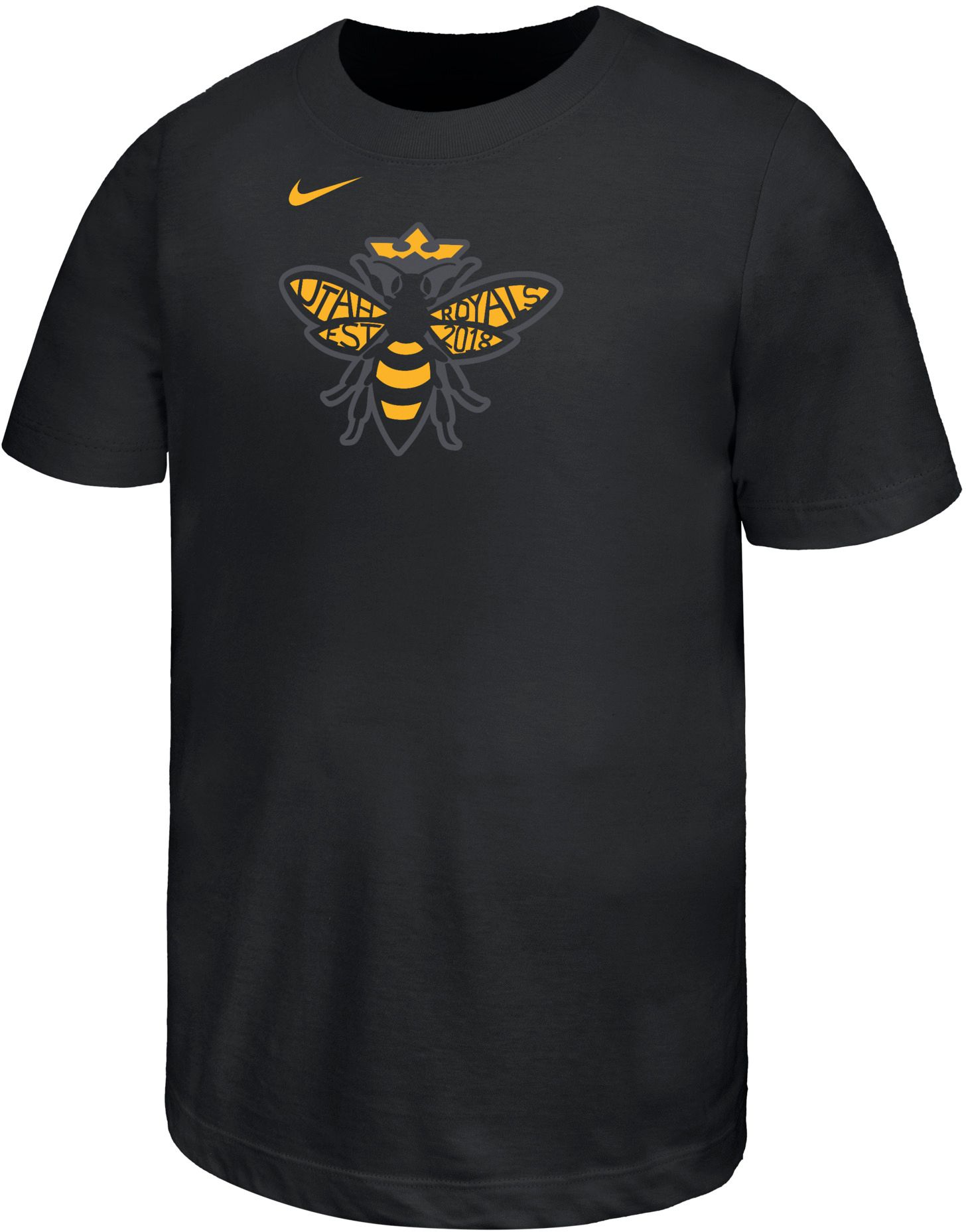 Nike Youth Utah Royals 2026 Black Shout It T-Shirt