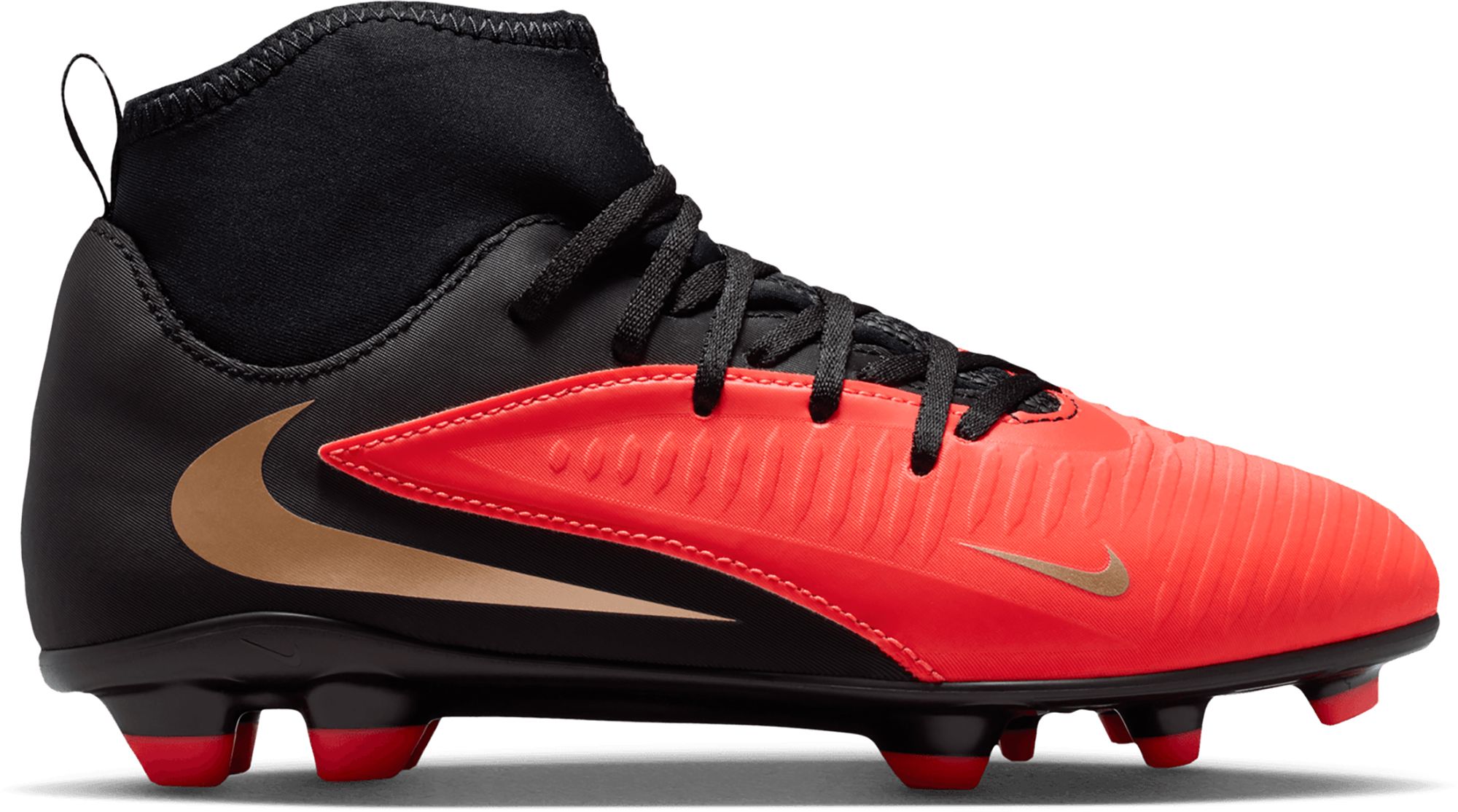 Nike Kids' Phantom 6 Club High FG/MG Soccer Cleats