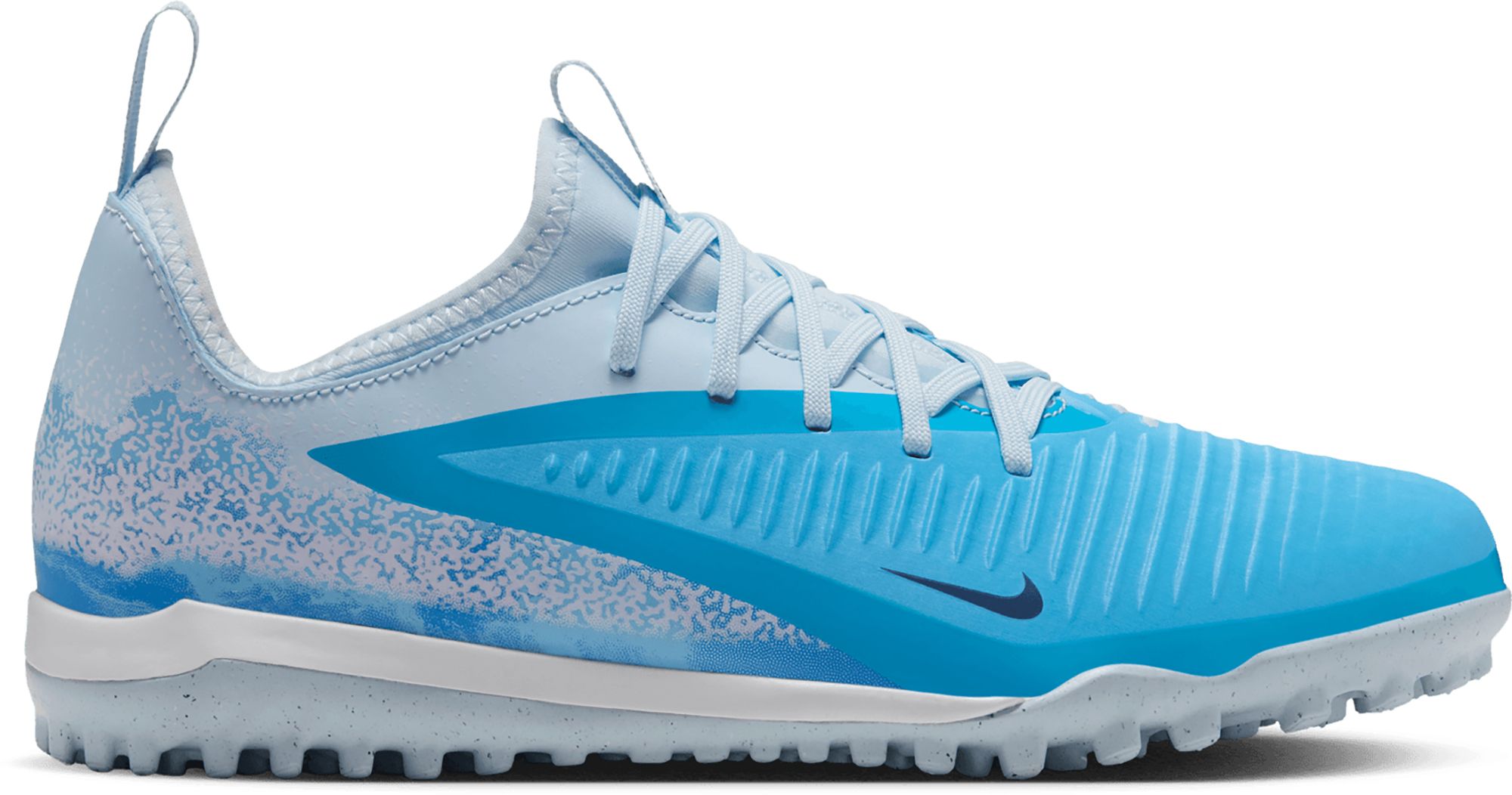 Nike Kids' Phantom 6 Academy Erling Haaland Turf Soccer Cleats, Blue