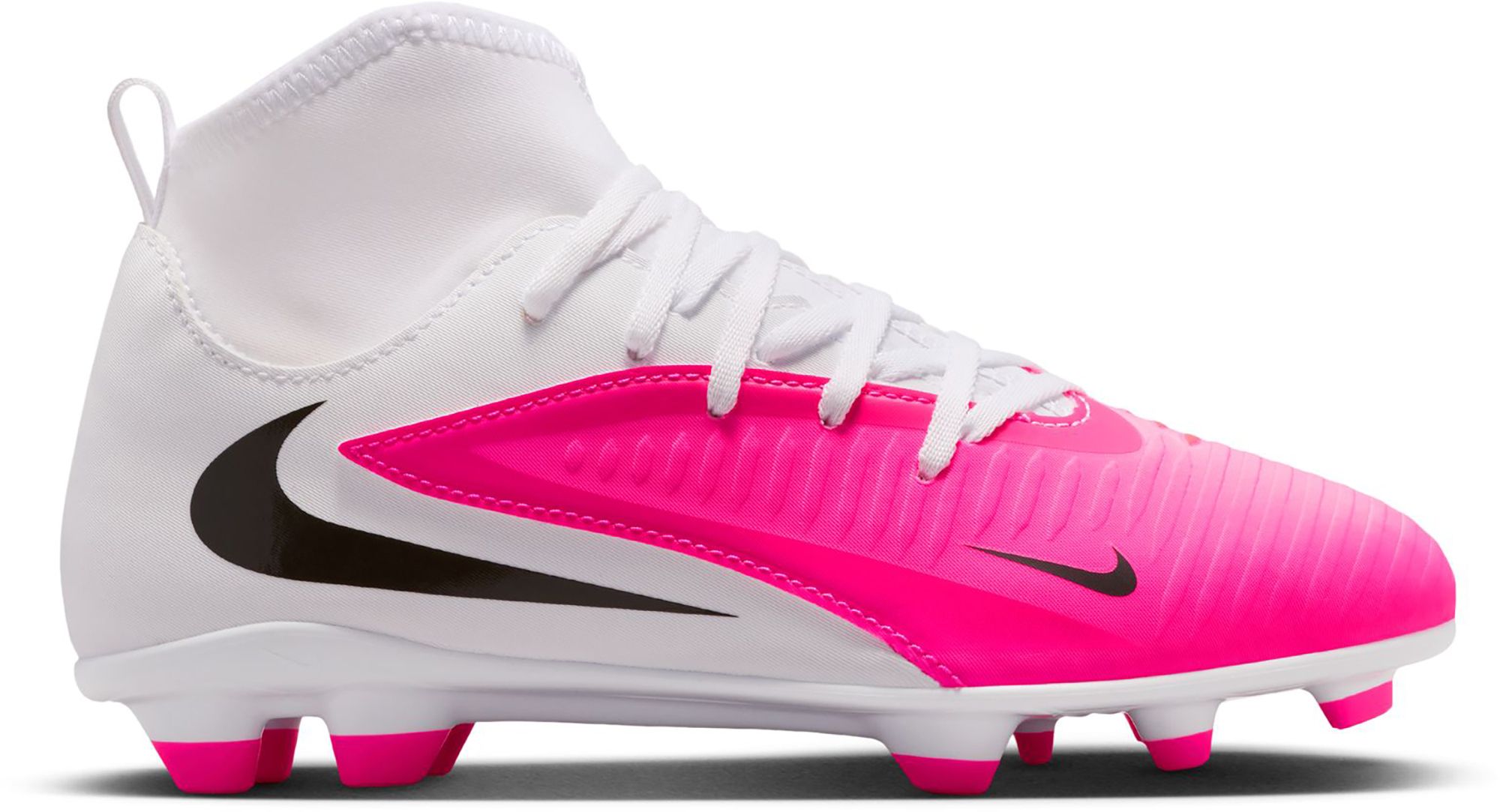 Nike Kids' Phantom 6 Club High FG/MG Soccer Cleats