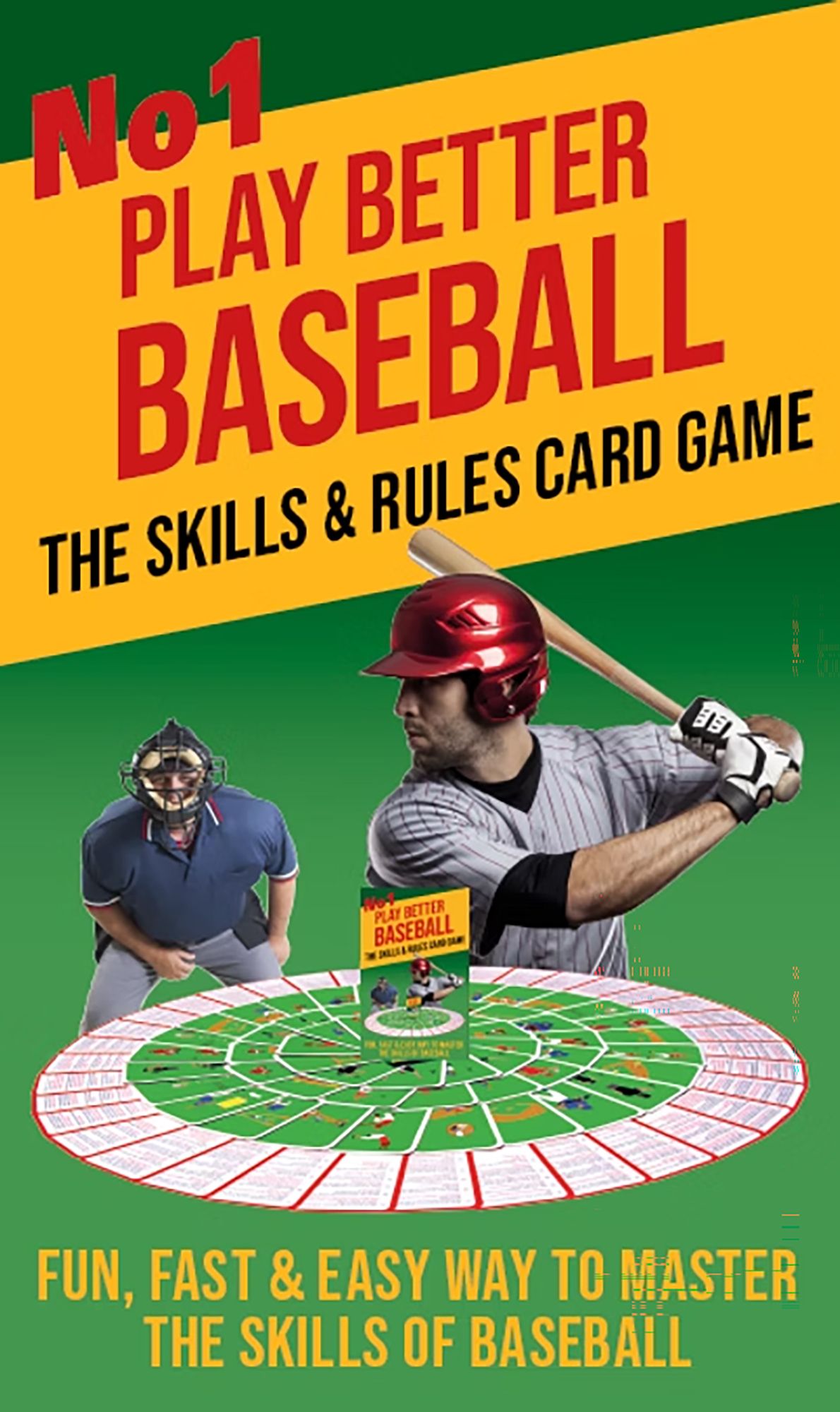 No1 Play Better Baseball Card Game
