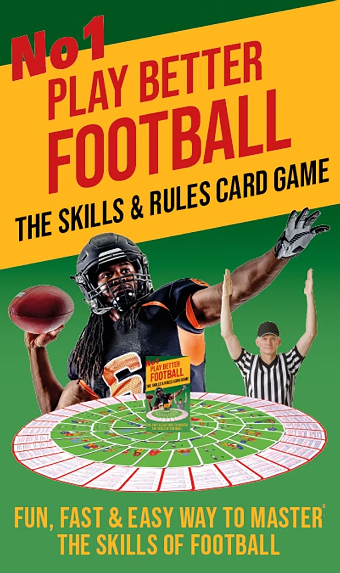 No1 Play Better Football Card Game