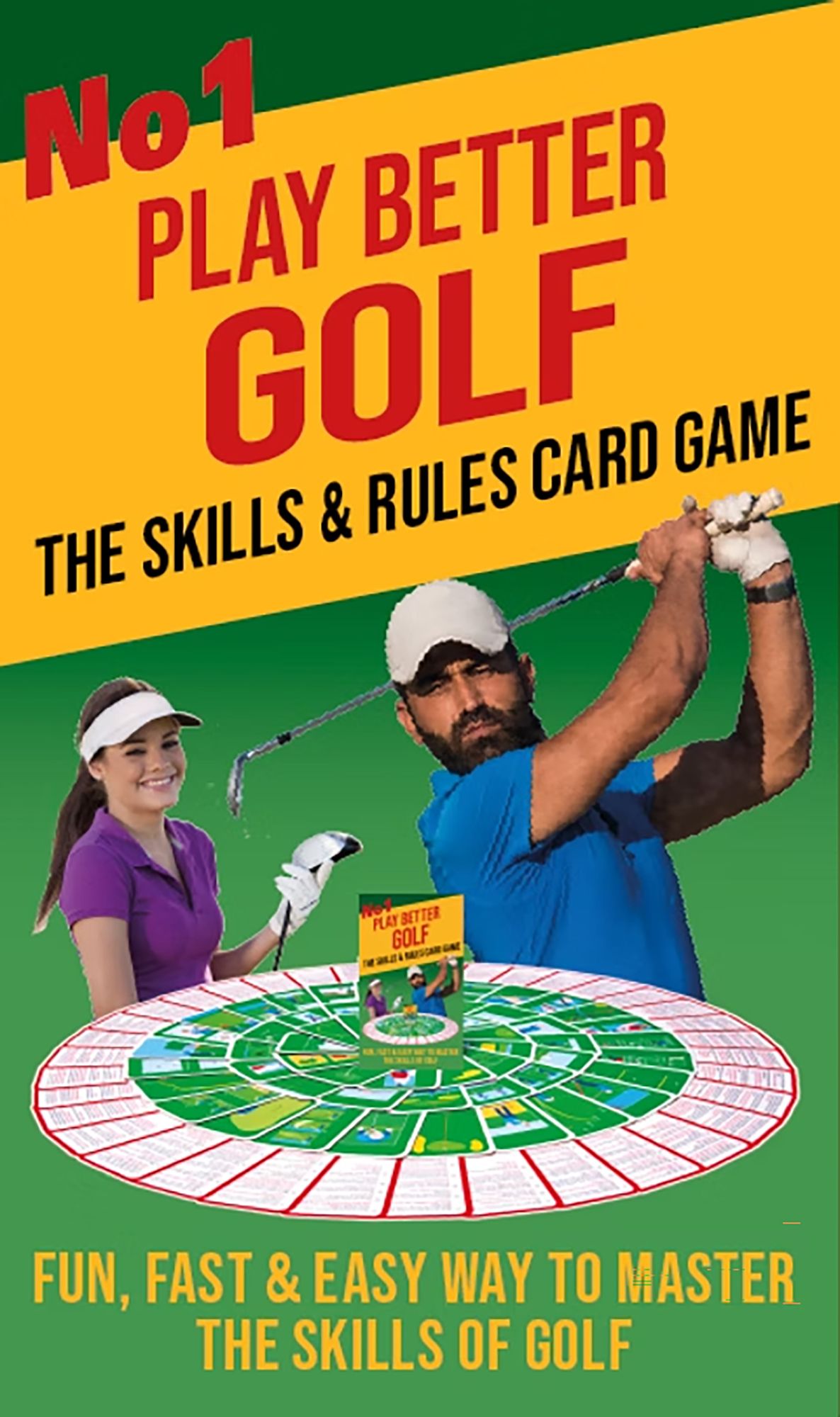 No1 Play Better Golf Card Game