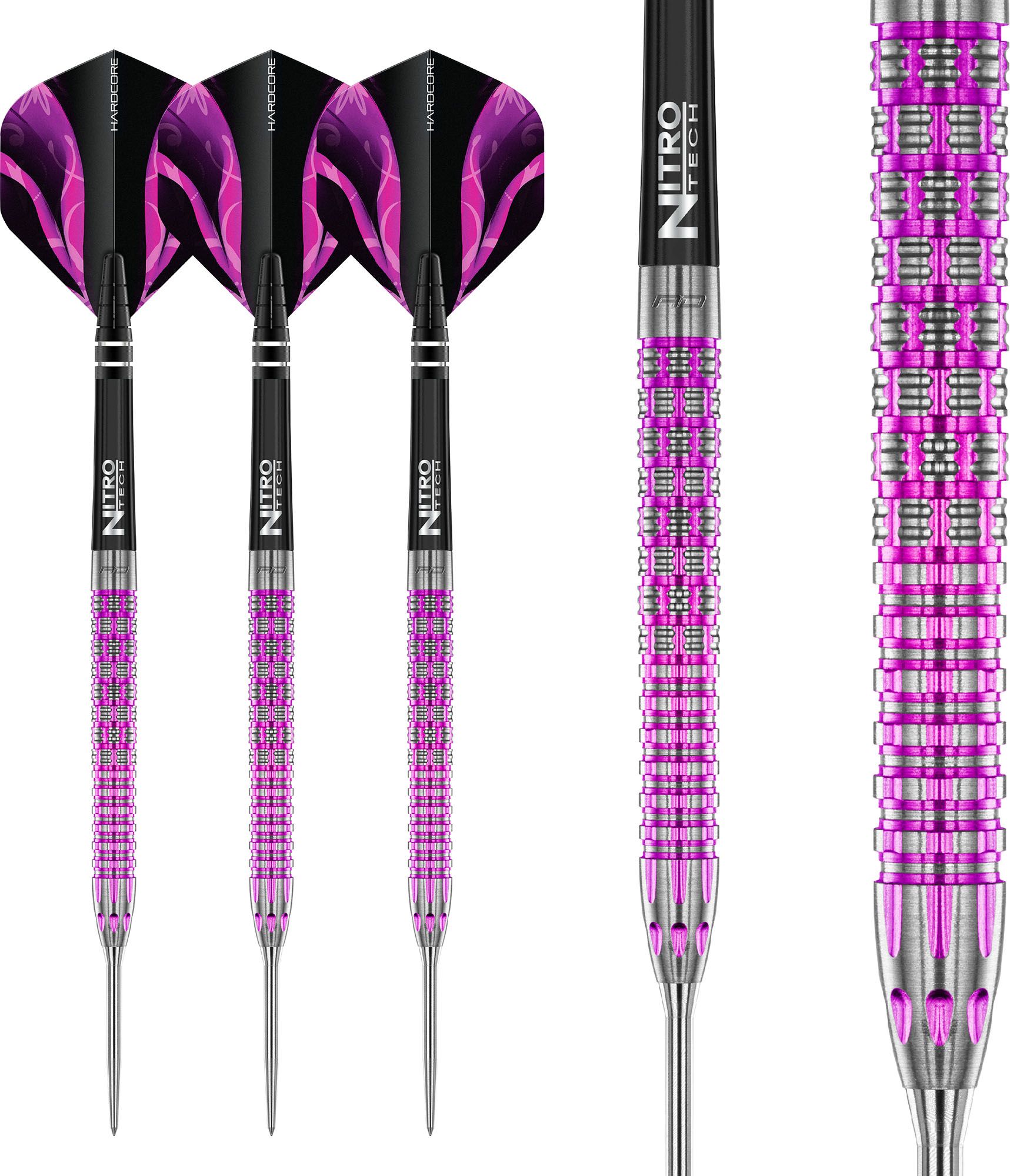 Nodor Tyrian Purple Tungsten 22g Darts