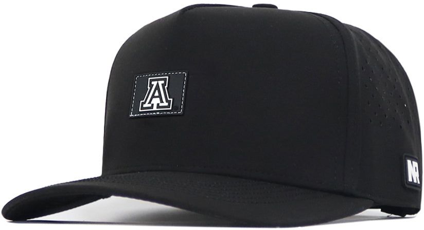 No Rivals Adult Arizona Wildcats Black Trainer Snapback Adjustable Hat