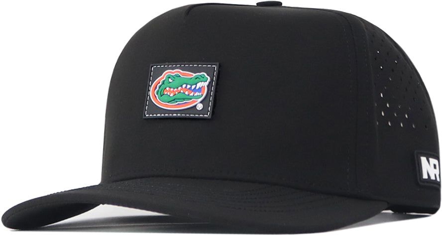 No Rivals Adult Florida Gators Black Trainer Snapback Adjustable Hat