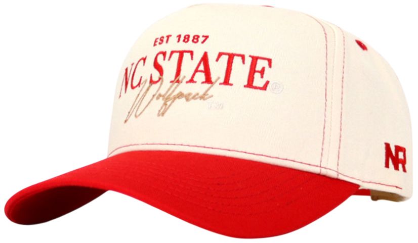 No Rivals Adult NC State Wolfpack Vintage Snapback