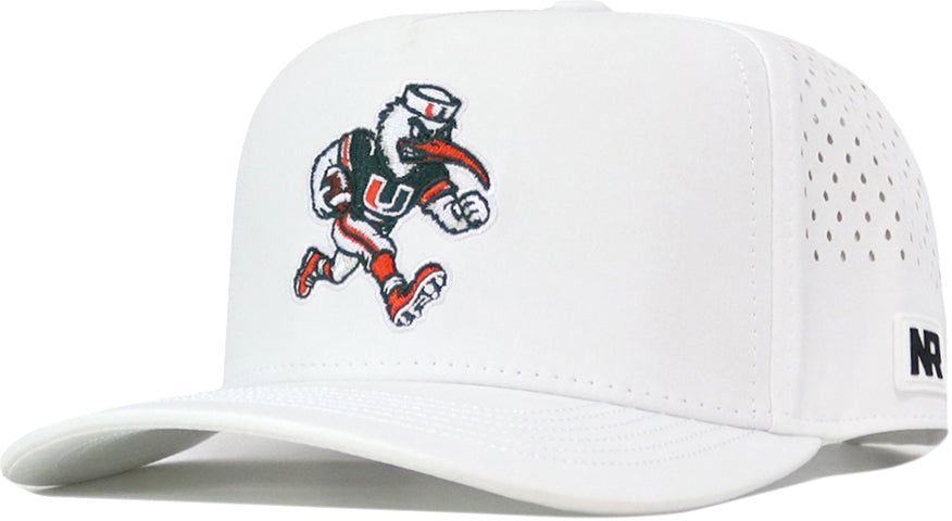 No Rivals Adult Miami Hurricanes Football Mascot Hat