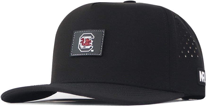 No Rivals Adult South Carolina Gamecocks Black Trainer Snapback Adjustable Hat
