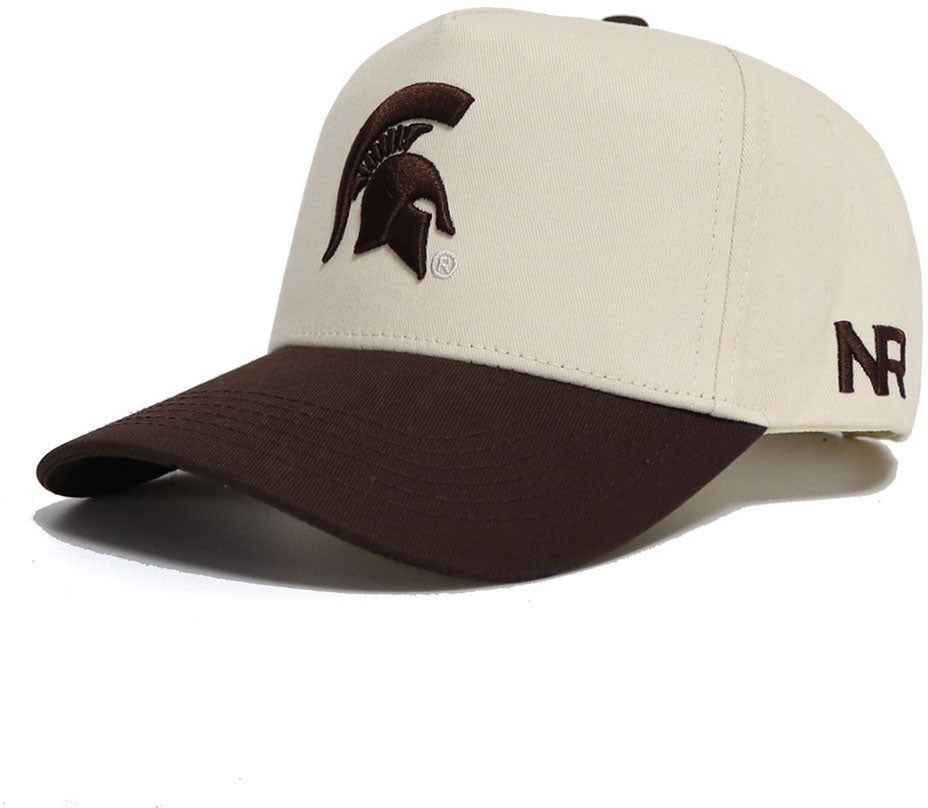 No Rivals Adult Michigan State Spartans Espresso Snapback Adjustable Hat