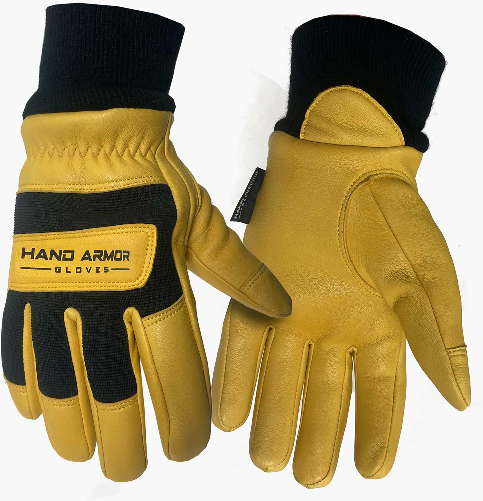 North Star Fur Pro Premium Knit Wrist Leather Gloves