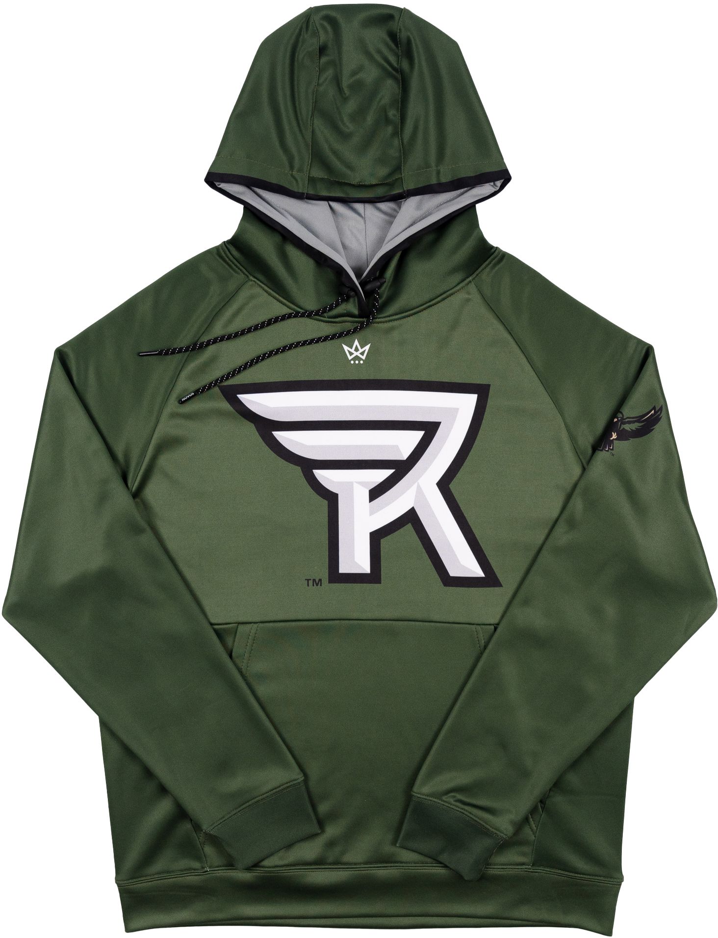 Novus Clothing Adult Rochester Knighthawks Green Sublimated Pullover Hoodie