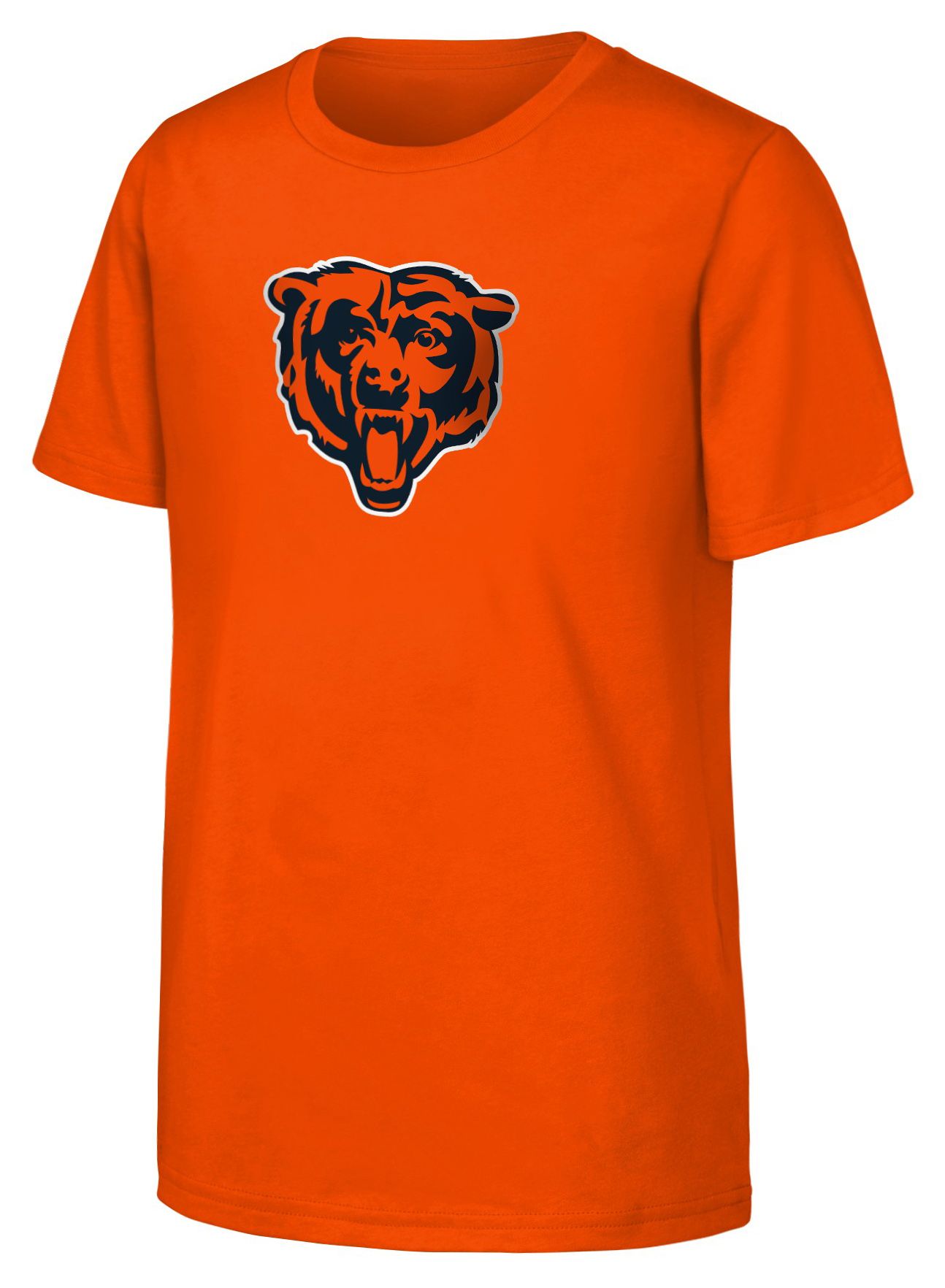 NFL Team Apparel Youth Chicago Bears Orange Logo T-Shirt