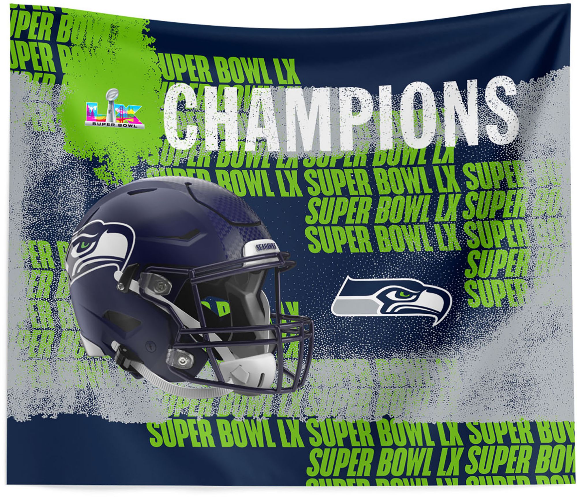 Northwest 2025-26 Super Bowl LX Champions Seattle Seahawks Lombardi Wall Hang