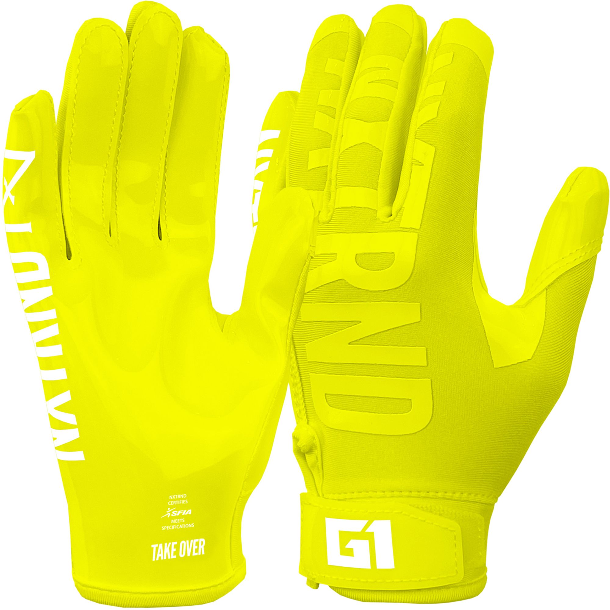 NXTRND Youth G1 NEON Football Gloves