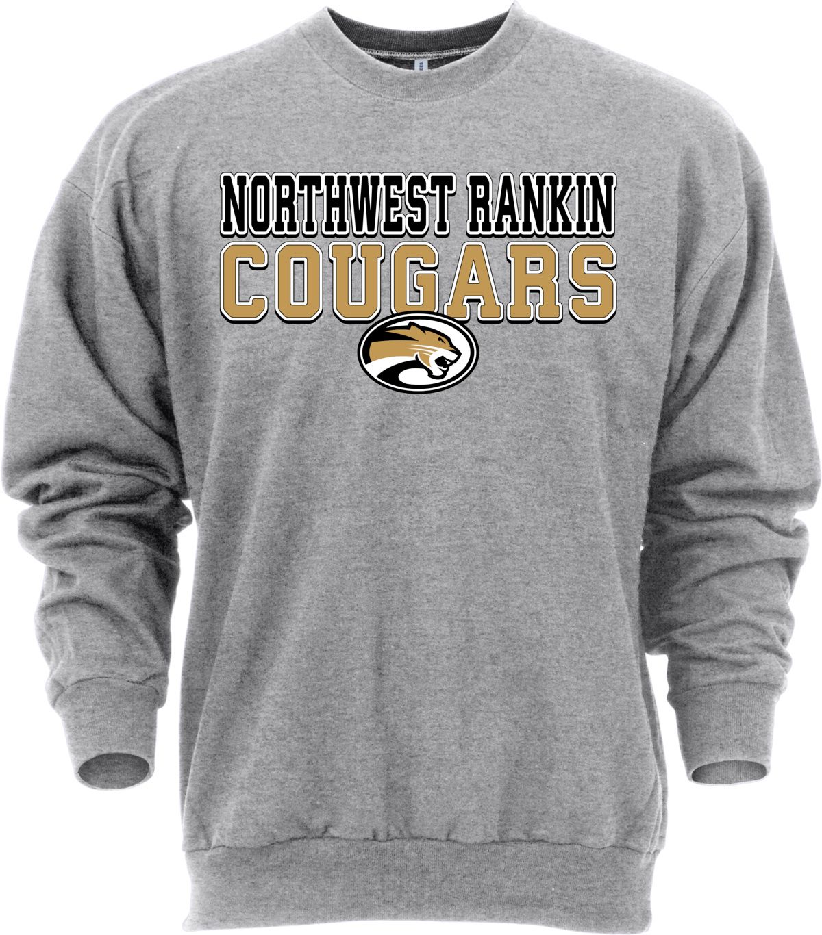 Ohiopyle Prints Adult Northwest Rankin High School Crew Neck Sweatshirt