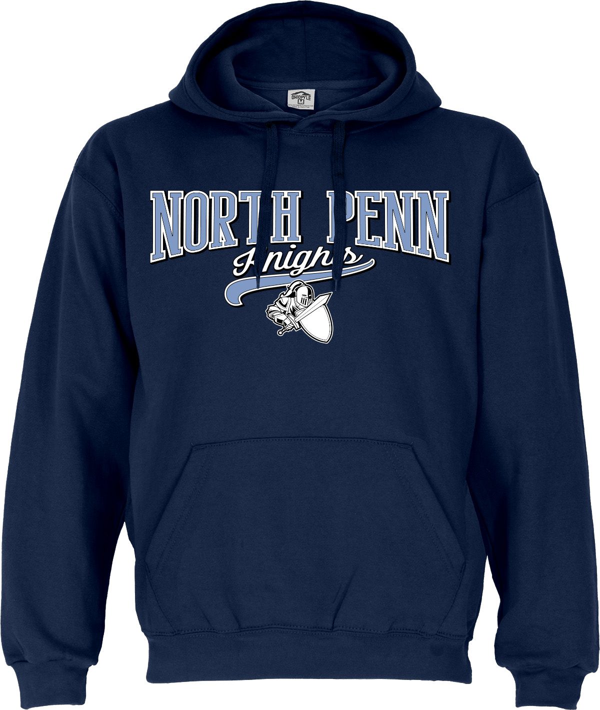 Ohiopyle Prints Adult North Penn High School Pullover Hoodie
