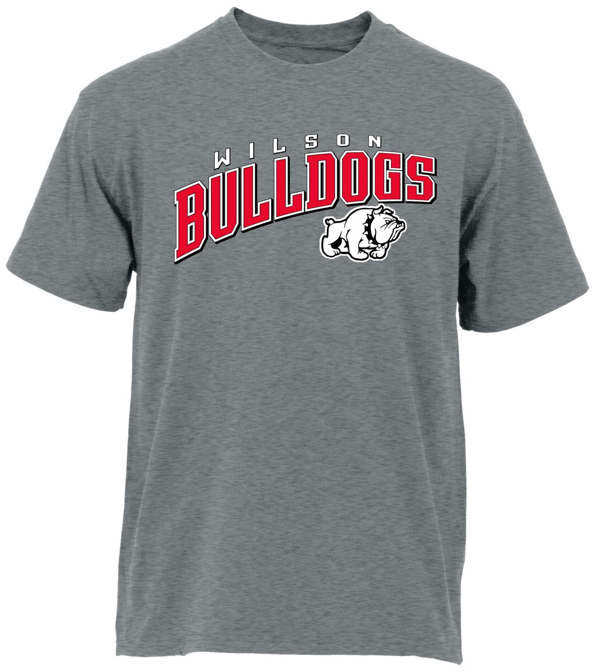 Ohiopyle Prints Adult Wilson High School Grey Flyball Ultimate T-Shirt