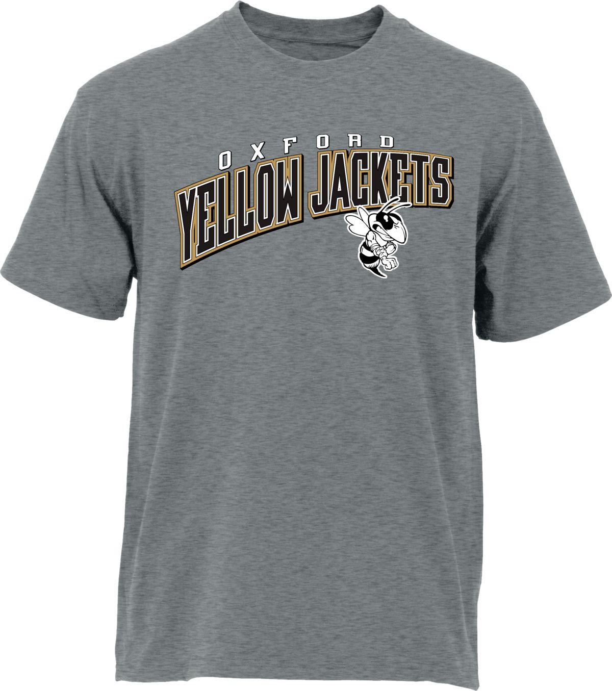 Ohiopyle Prints Adult Oxford High School Grey Flyball Ultimate T-Shirt