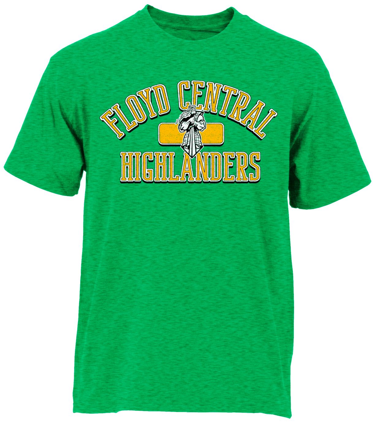 Ohiopyle Prints Adult Floyd Central High School Heather Kelly Green Plate Ultimate T-Shirt
