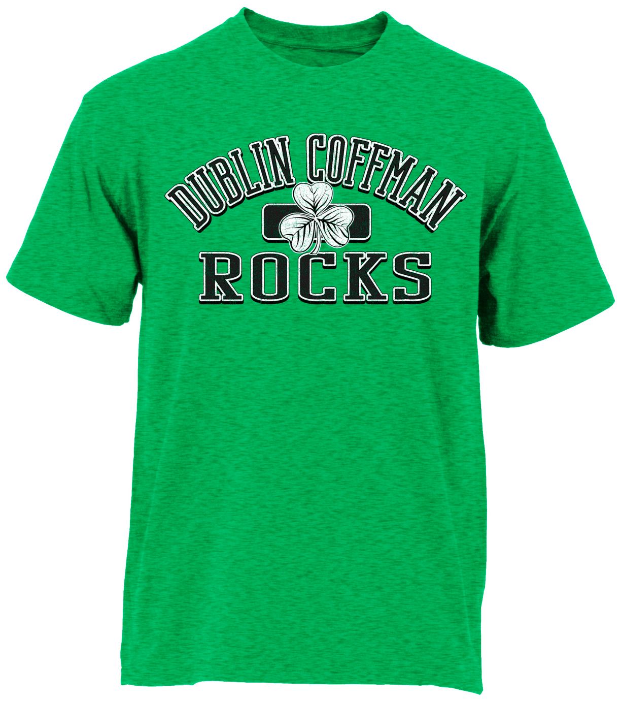 Ohiopyle Prints Adult Dublin Coffman High School Heather Kelly Green Plate Ultimate T-Shirt