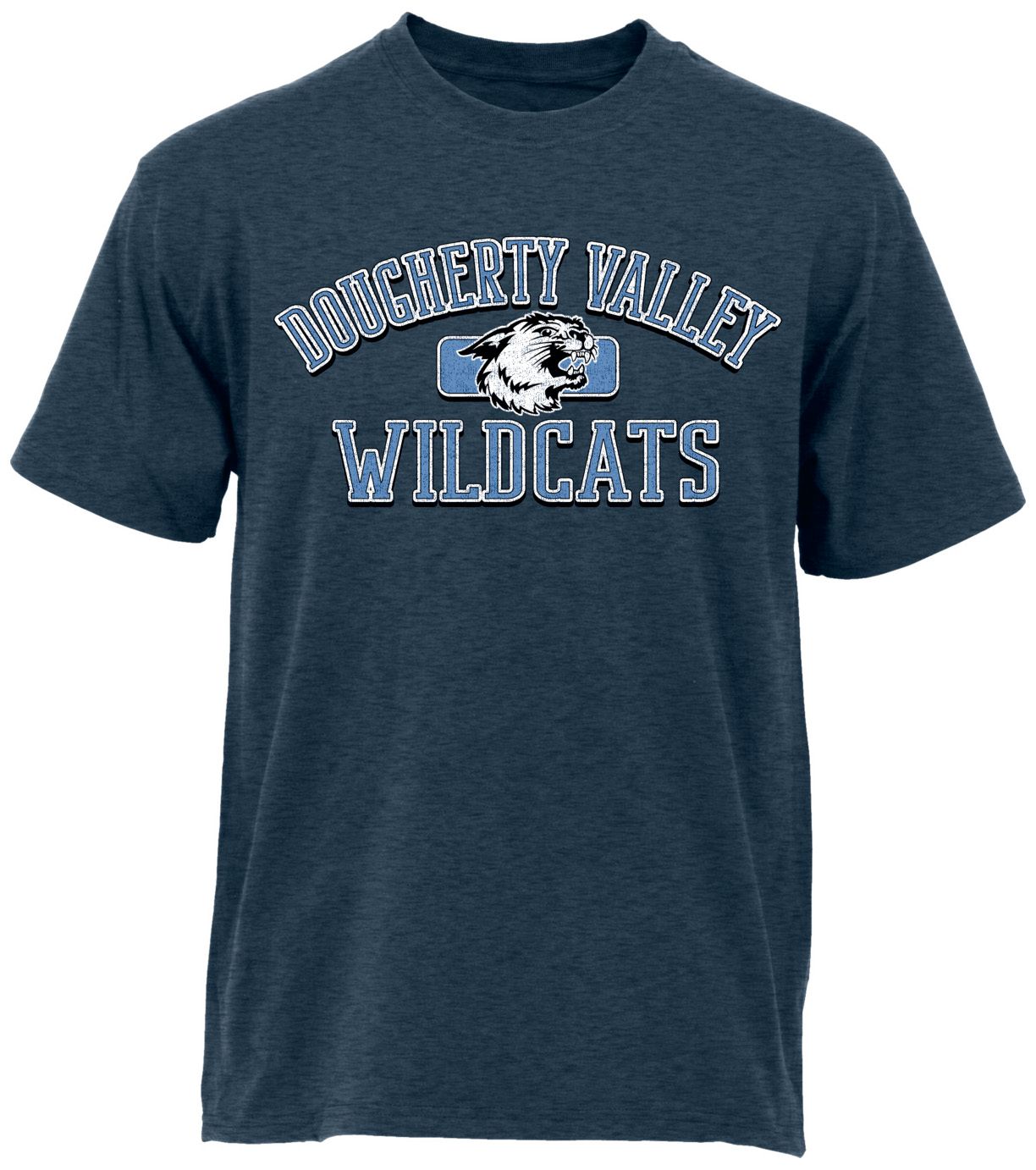 Ohiopyle Prints Adult Dougherty Valley High School Heather Navy Plate Ultimate T-Shirt