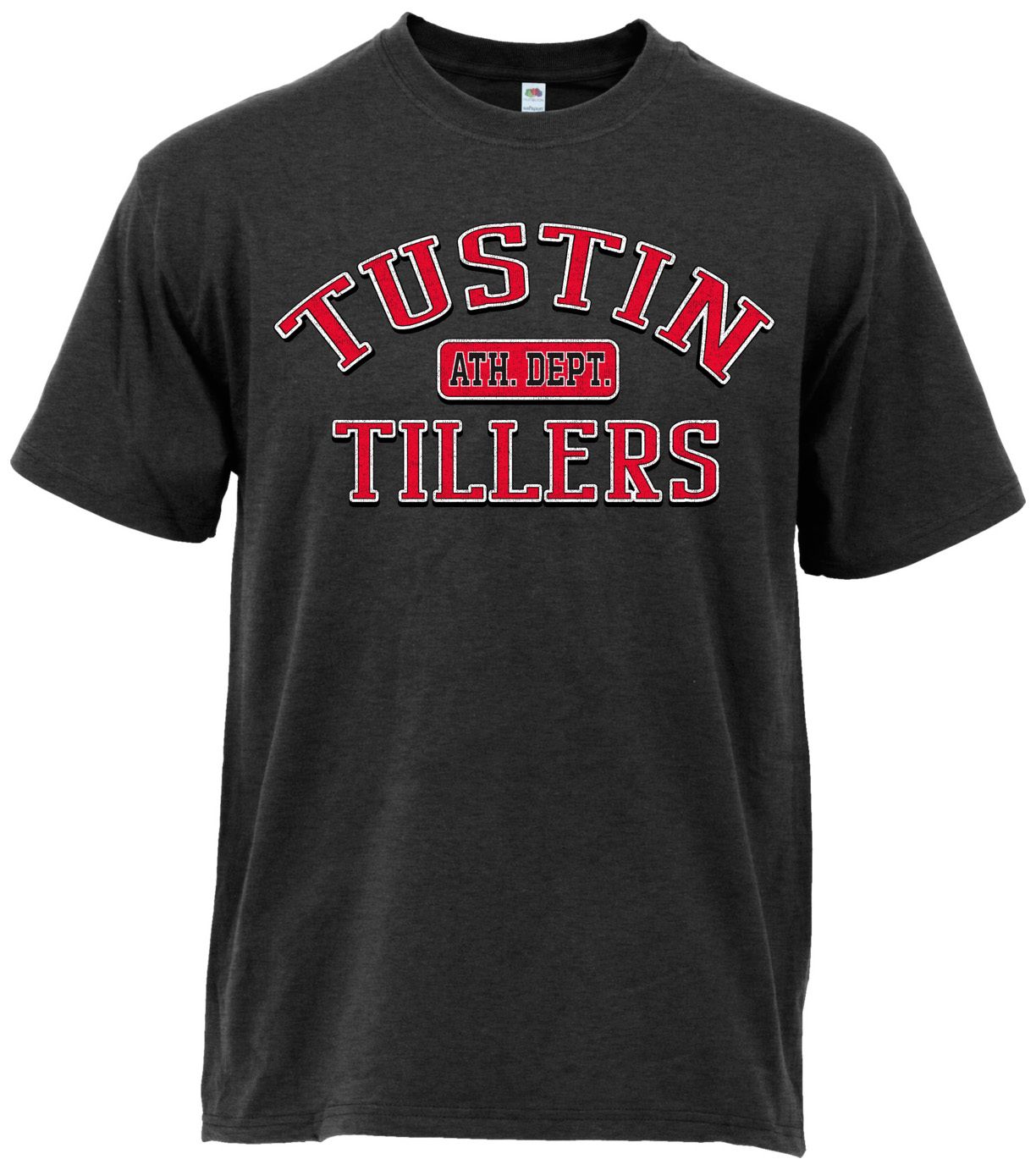 Ohiopyle Prints Adult Tustin High School Heather Black Plate Ultimate T-Shirt