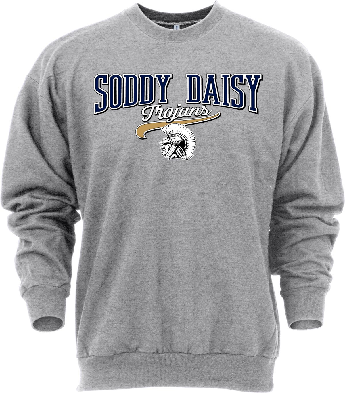 Ohiopyle Prints Adult Soddy Daisy High School Grey Catch Crewneck Sweatshirt