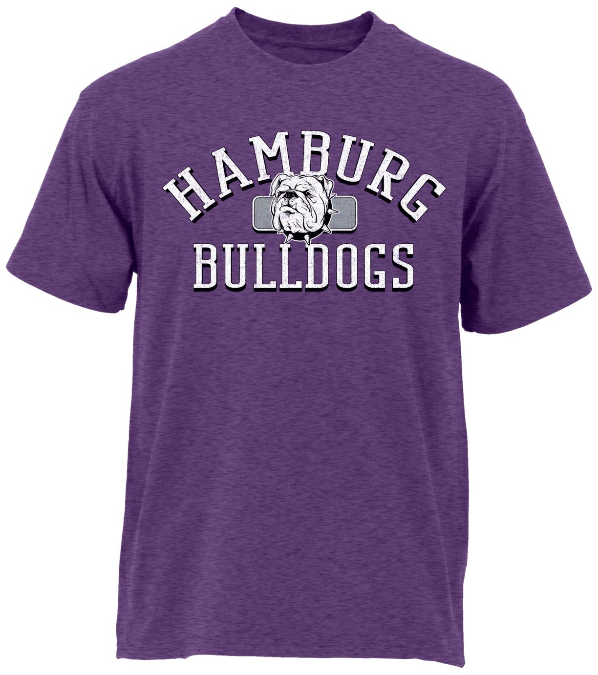Ohiopyle Prints Adult Hamburg High School Heather Purple Plate Ultimate T-Shirt