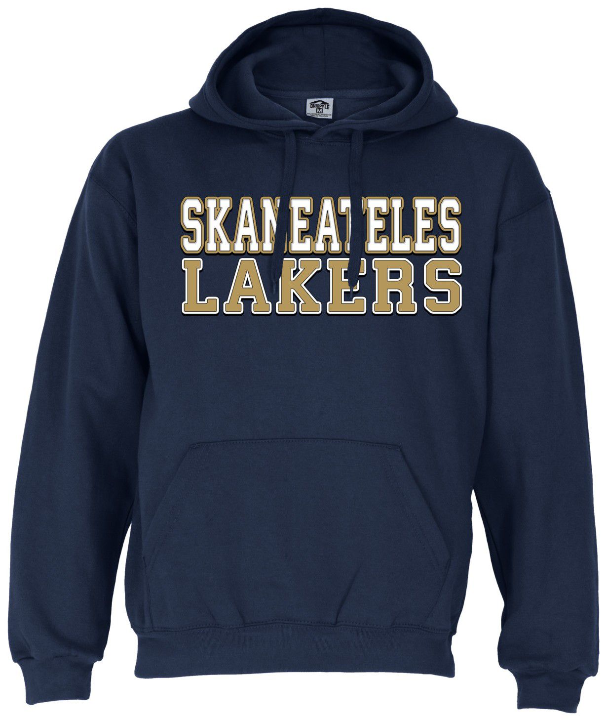 Ohiopyle Prints Adult Skaneateles High School Navy Field Hooded Sweatshirt