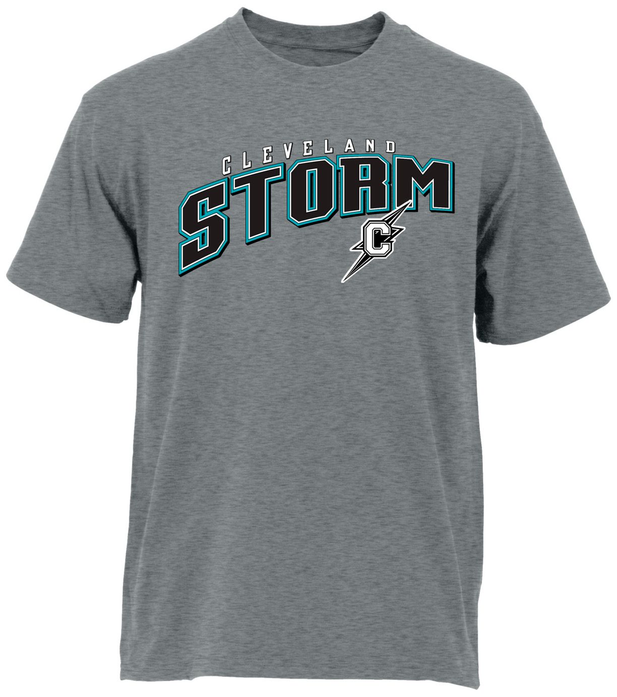 Ohiopyle Prints Adult Cleveland High School Grey Flyball Ultimate T-Shirt