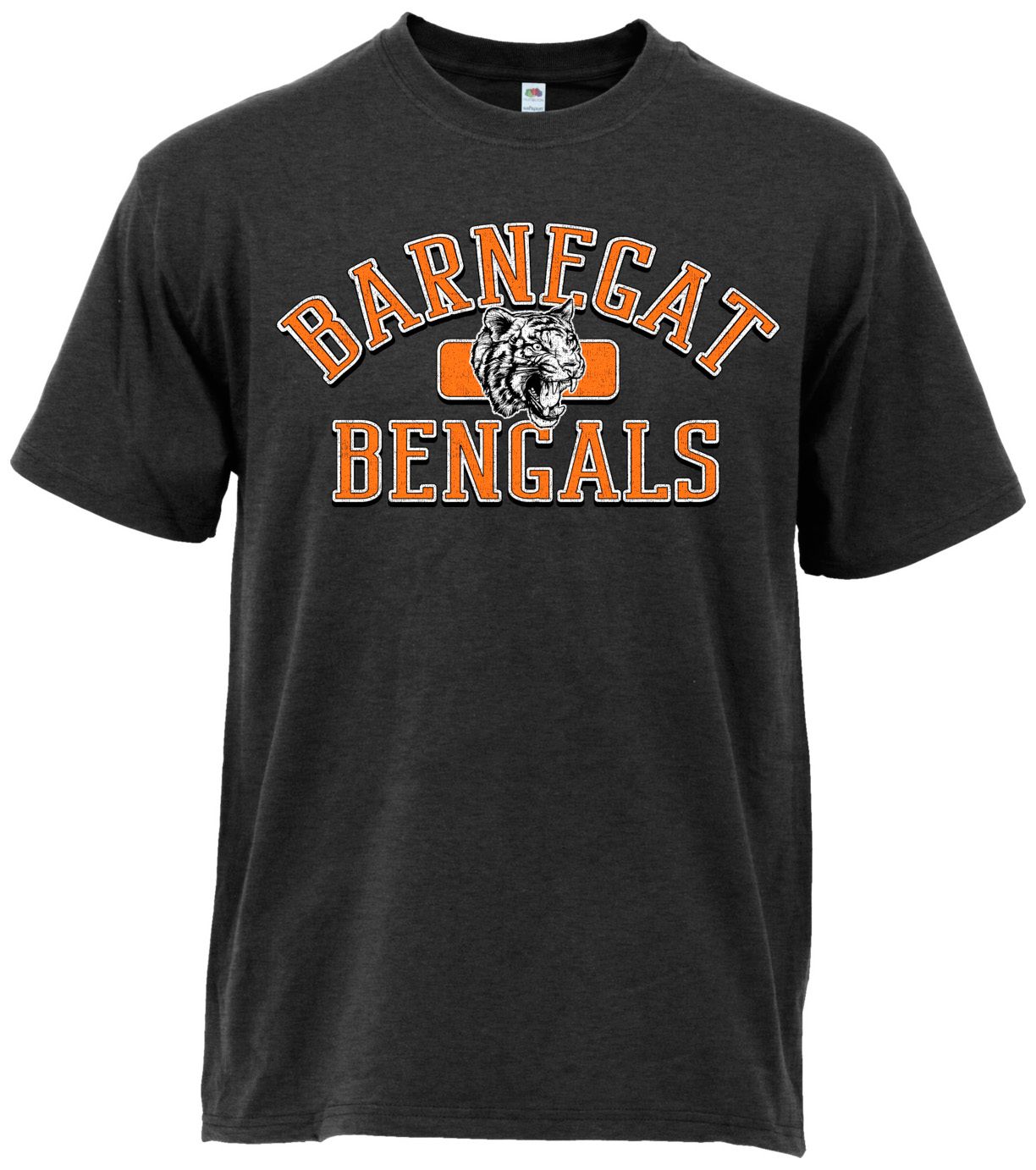 Ohiopyle Prints Adult Barnegat High School Heather Black Plate Ultimate T-Shirt