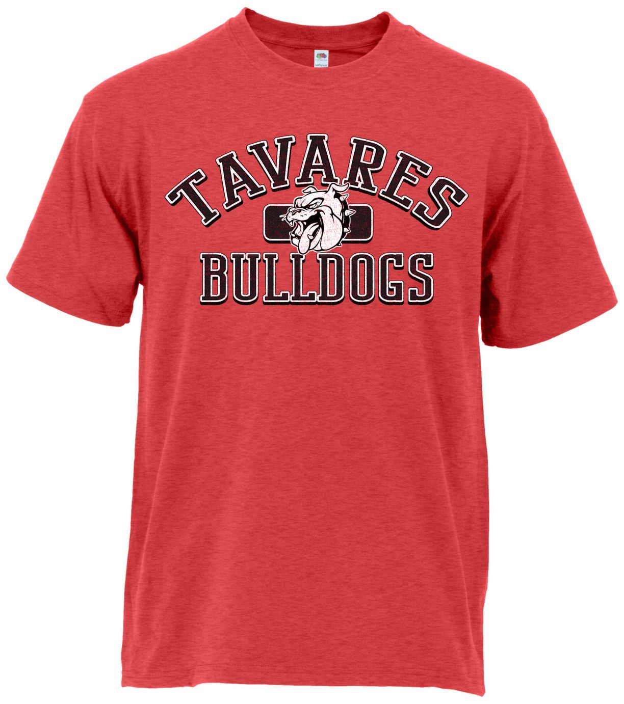 Ohiopyle Prints Adult Tavares High School Heather Red Plate Ultimate T-Shirt