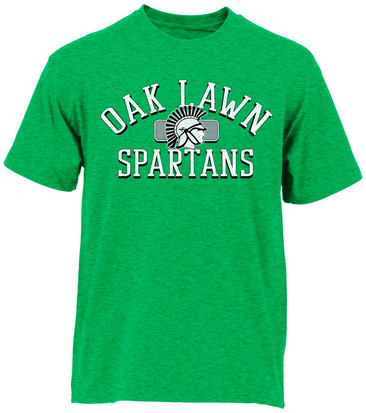 Ohiopyle Prints Adult Oak Lawn Community High School Heather Kelly Green Plate Ultimate T-Shirt