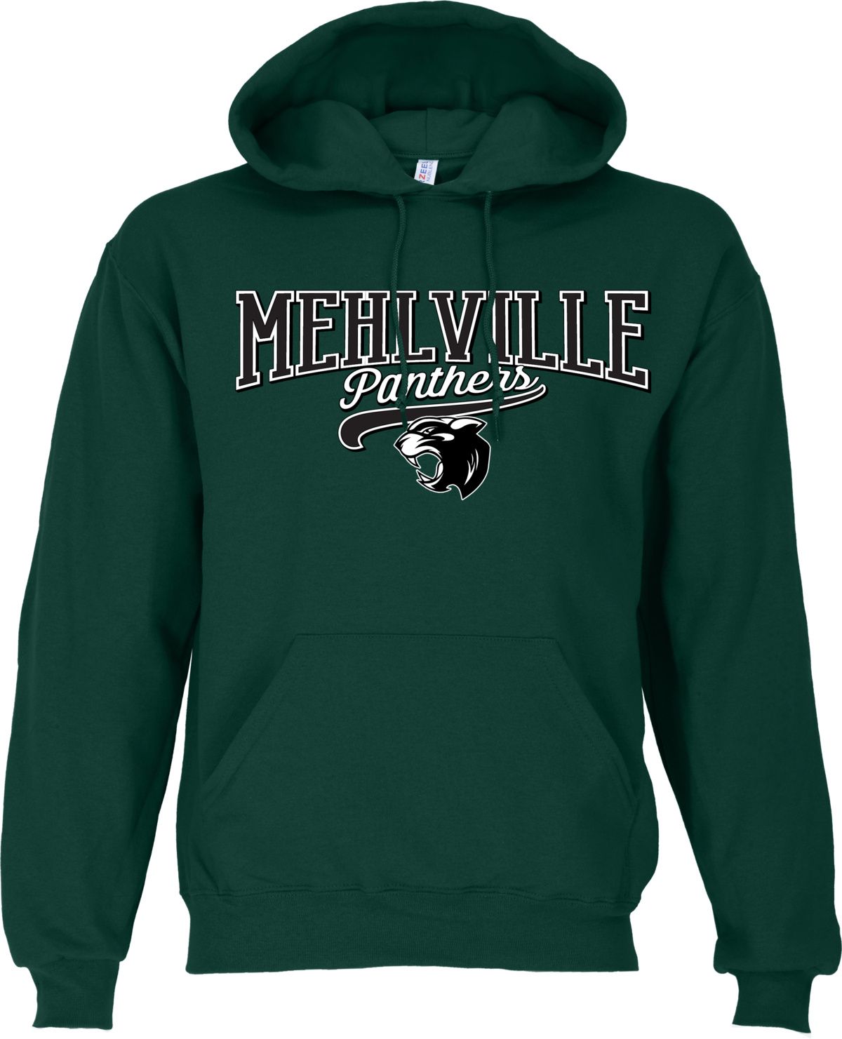 Ohiopyle Prints Men's Mehlville High School Green Hoodie