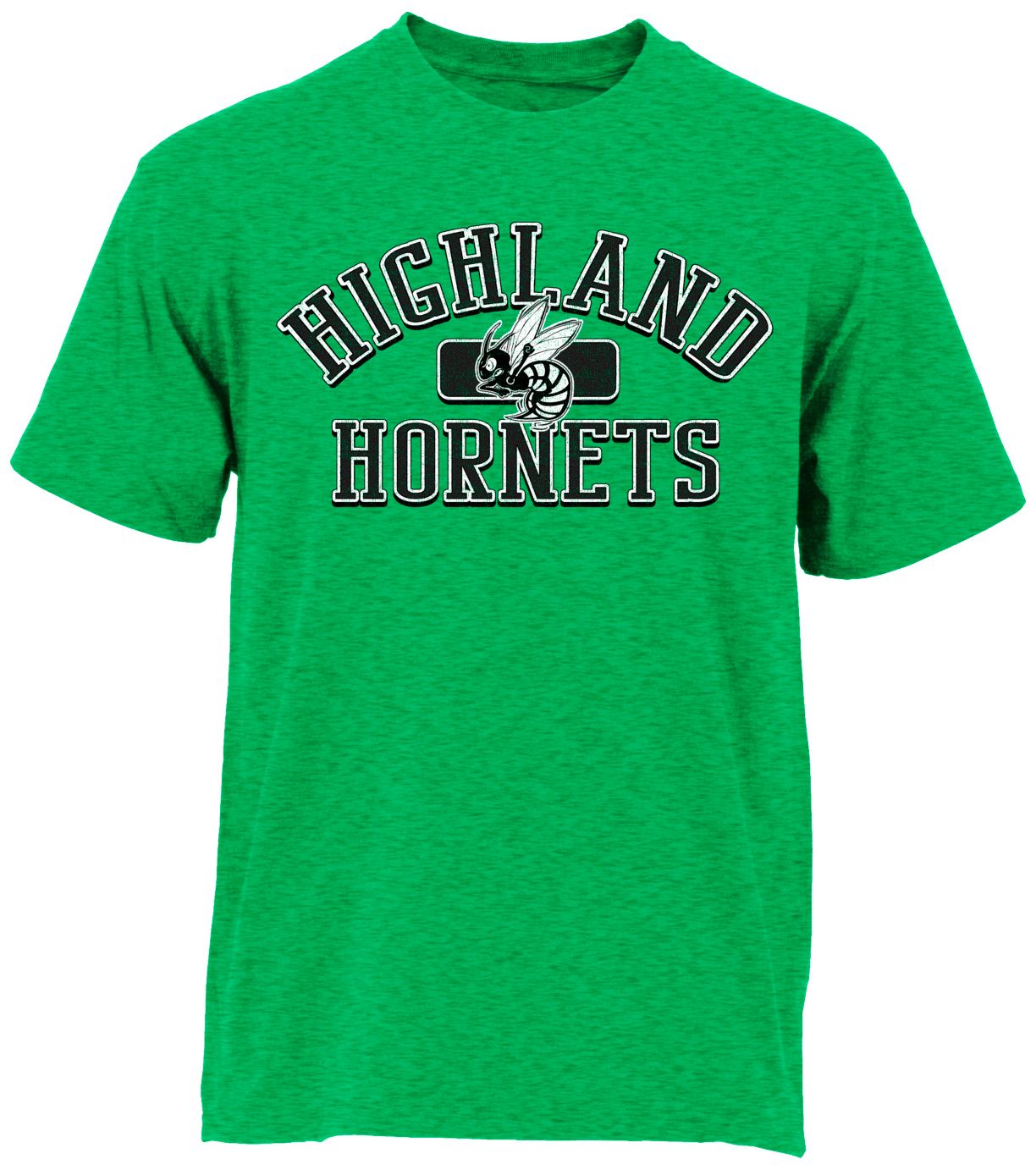 Ohiopyle Prints Adult Highland High School Heather Kelly Green Plate Ultimate T-Shirt